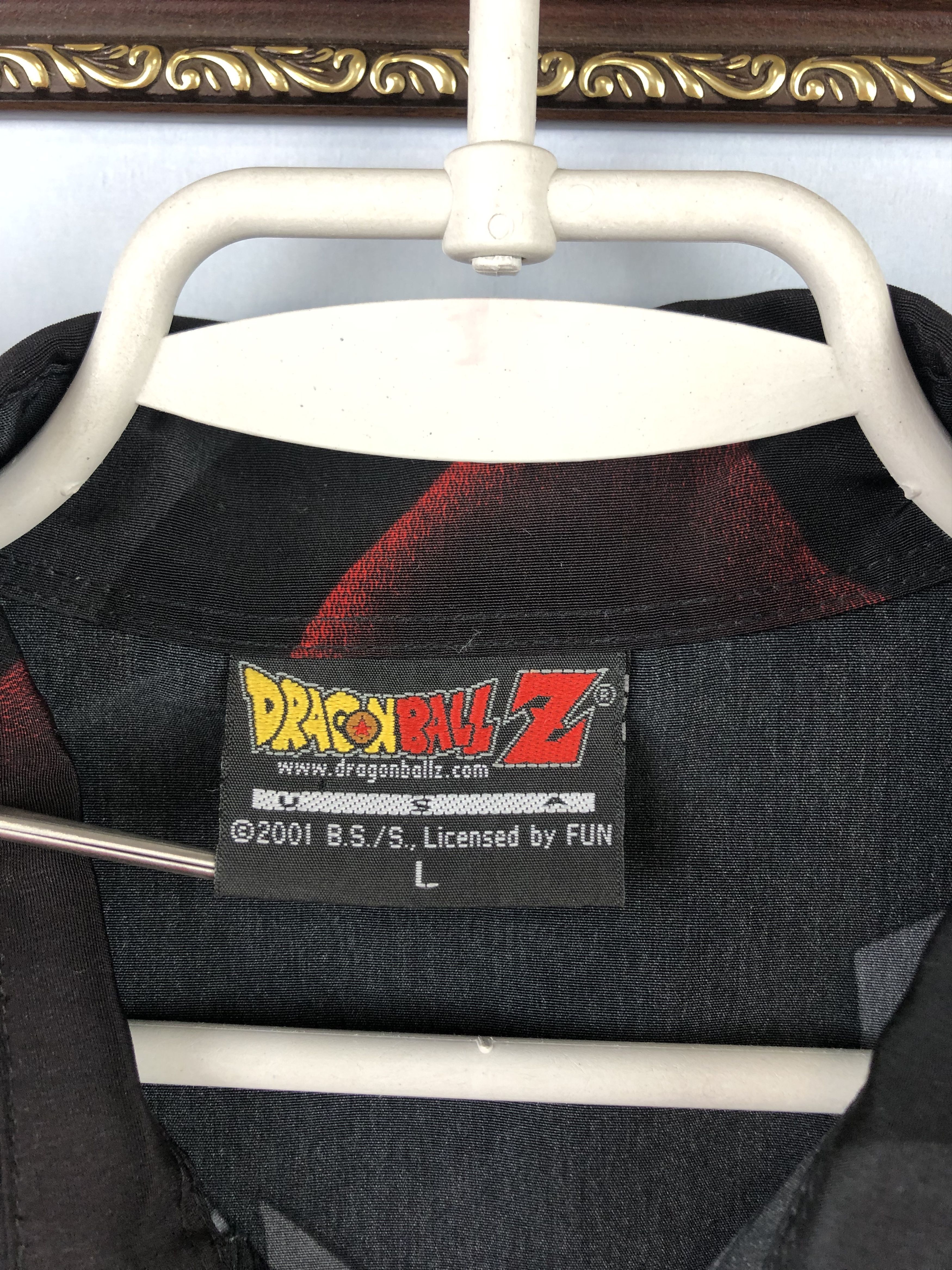 Anime Vintage Dragon Ball Z GOKU GT Shirt AOP Anime 2001 All Over Size US L / EU 52-54 / 3 - 11 Thumbnail