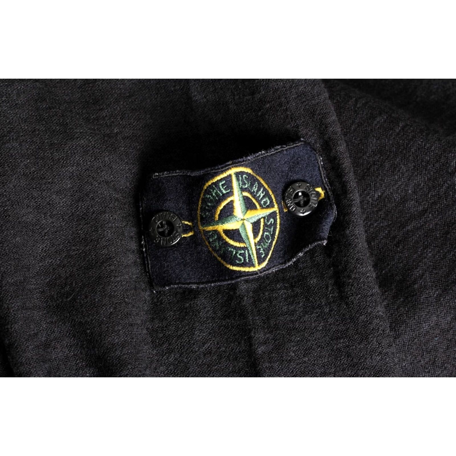 Stone Island STONE ISLAND Crew Neck Jumper Wool Cotton Men Size S Wool/Cotton Knit Pullover Grey NX S Mens Size US S / EU 44-46 / 1 - 4 Thumbnail