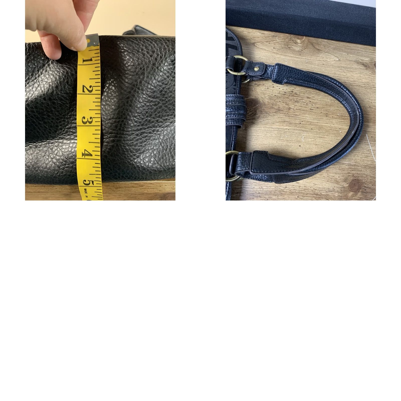 Etienne Aigner Etienne Aigner Women's Shoulder Bag Brown Leather Zip Closure Double Handles Gold Hardware 90s Vintage-Inspired Size ONE SIZE - 11 Thumbnail
