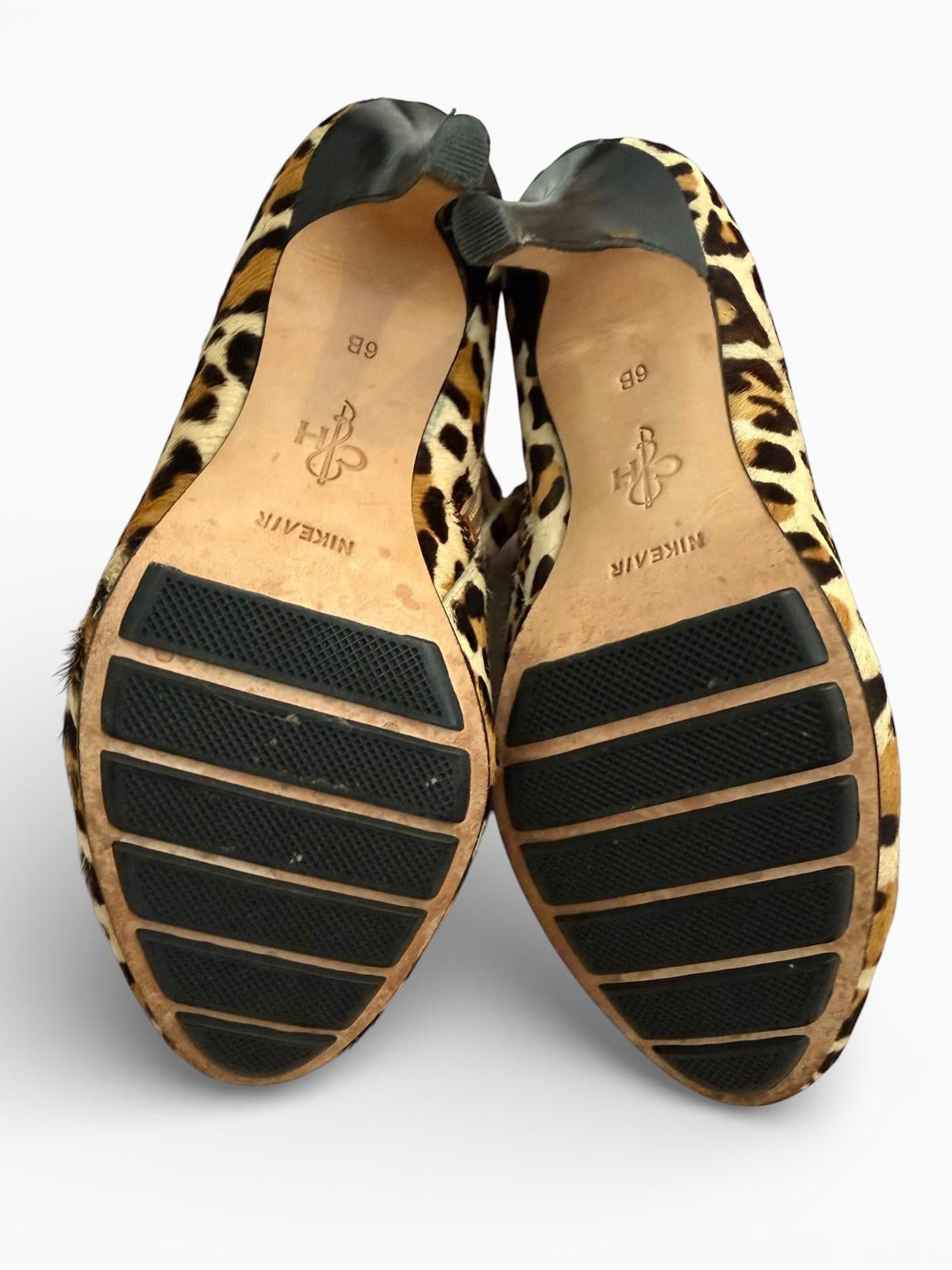 Cole Haan Cole Haan + Nike Air Collab Leopard Print Heel Ankle Boots Size US 7.5 / IT 37.5 - 5 Thumbnail
