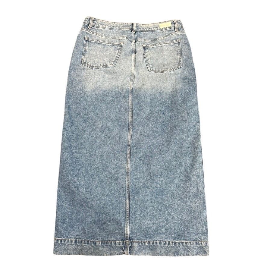 DL1961 DL1961 Asra Jean Front Slit Maxi Skirt in Blue 31 (US 12-14) Size 36" / US 14 / IT 50 - 7 Thumbnail