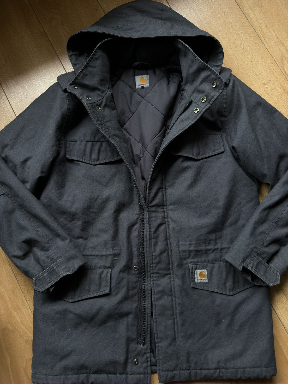 Carhartt Carhartt vintage work jacket Hickman coat Size US L / EU 52-54 / 3 - 1 Thumbnail
