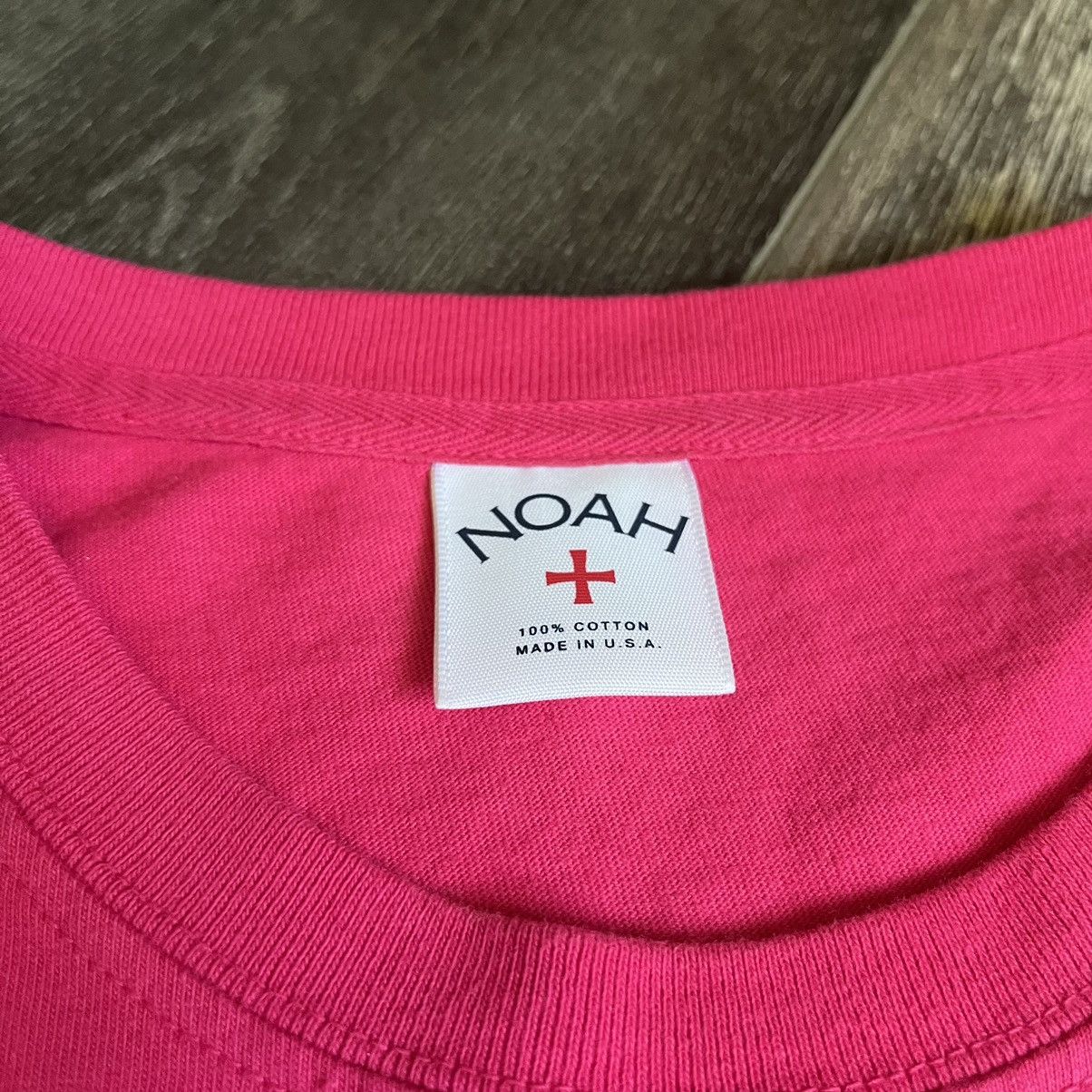 Noah Noah NYC New York City Hot Pink Small Logo Pocket Tee Shirt Size US M / EU 48-50 / 2 - 4 Thumbnail
