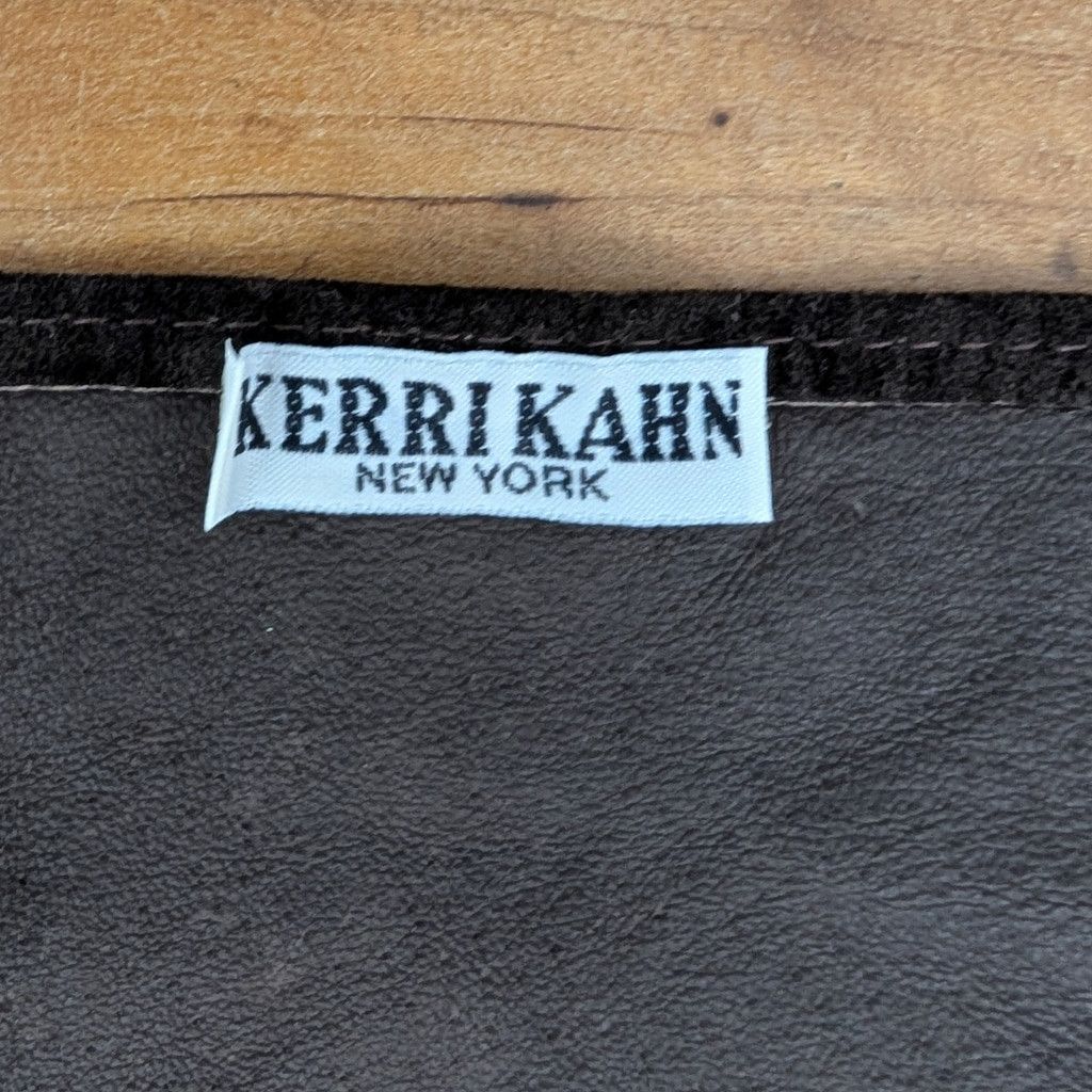 Vintage Vintage Kerri Kahn Brown Leather Face Mask-Neckerchief Size ONE SIZE - 2 Thumbnail