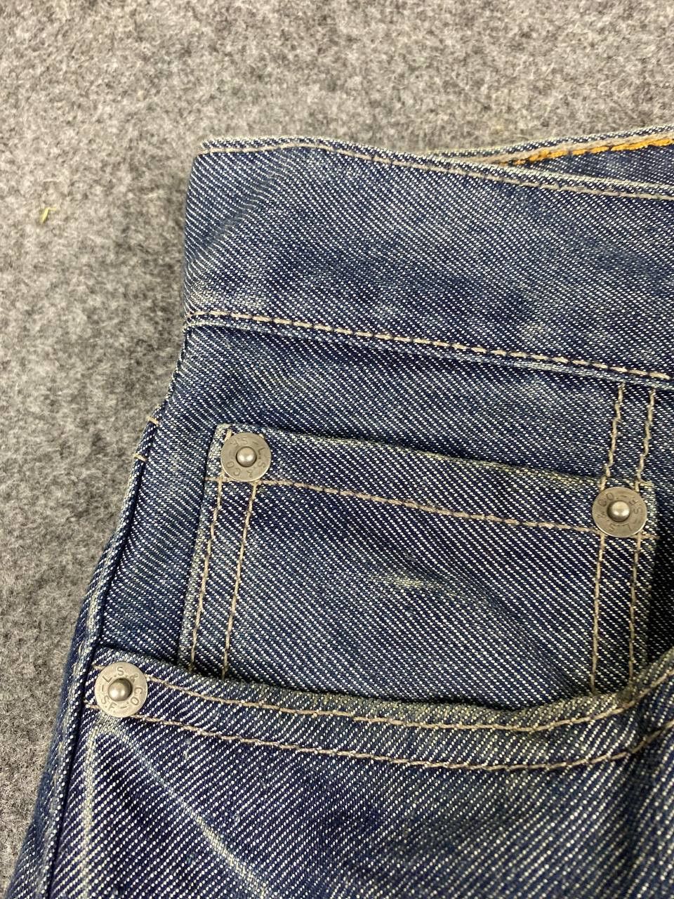 Levi's levis 514 paint splatter design denim Size US 33 - 11 Thumbnail