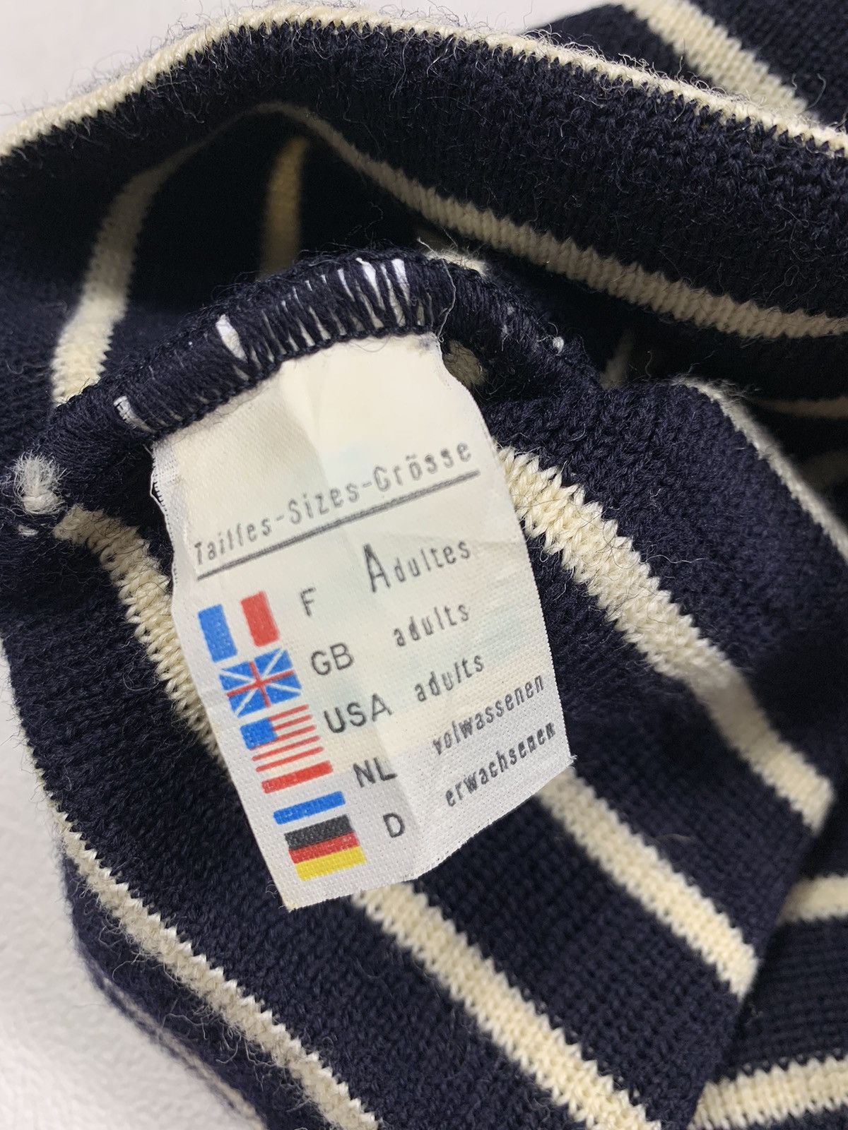 Japanese Brand × Kapital × Vintage Saint james striped Beanie Hats RARE Size ONE SIZE - 5 Thumbnail