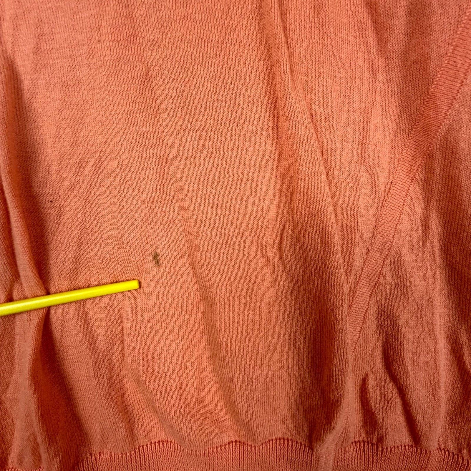 Magaschoni Magaschoni New York Sweater Womens Large Orange Sleeveless Size L / US 10 / IT 46 - 6 Thumbnail