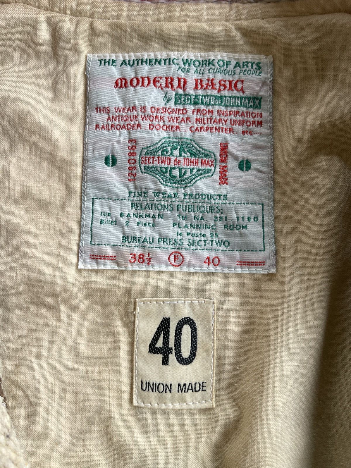 Vintage RARE!!! 70s Union Made Chimayo Blouson Jacket Size US L / EU 52-54 / 3 - 12 Thumbnail