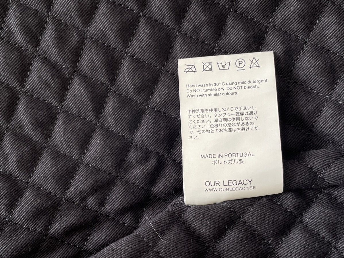 Our Legacy A/W 14 ‘Black Wave’ Nylon Parka Size US M / EU 48-50 / 2 - 14 Thumbnail