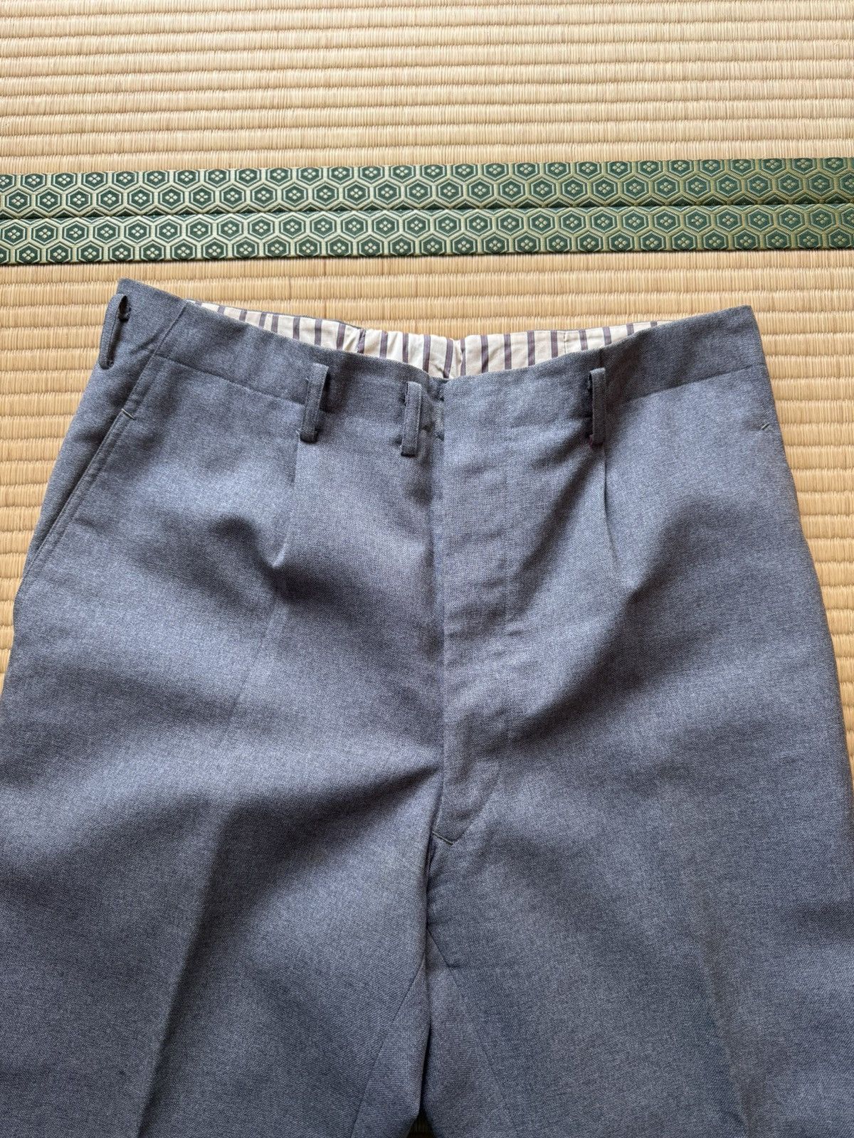 Other Spring&Summer MASS TEX All Wool Japanese Tailored MidCentury Size US 32 / EU 48 - 7 Thumbnail