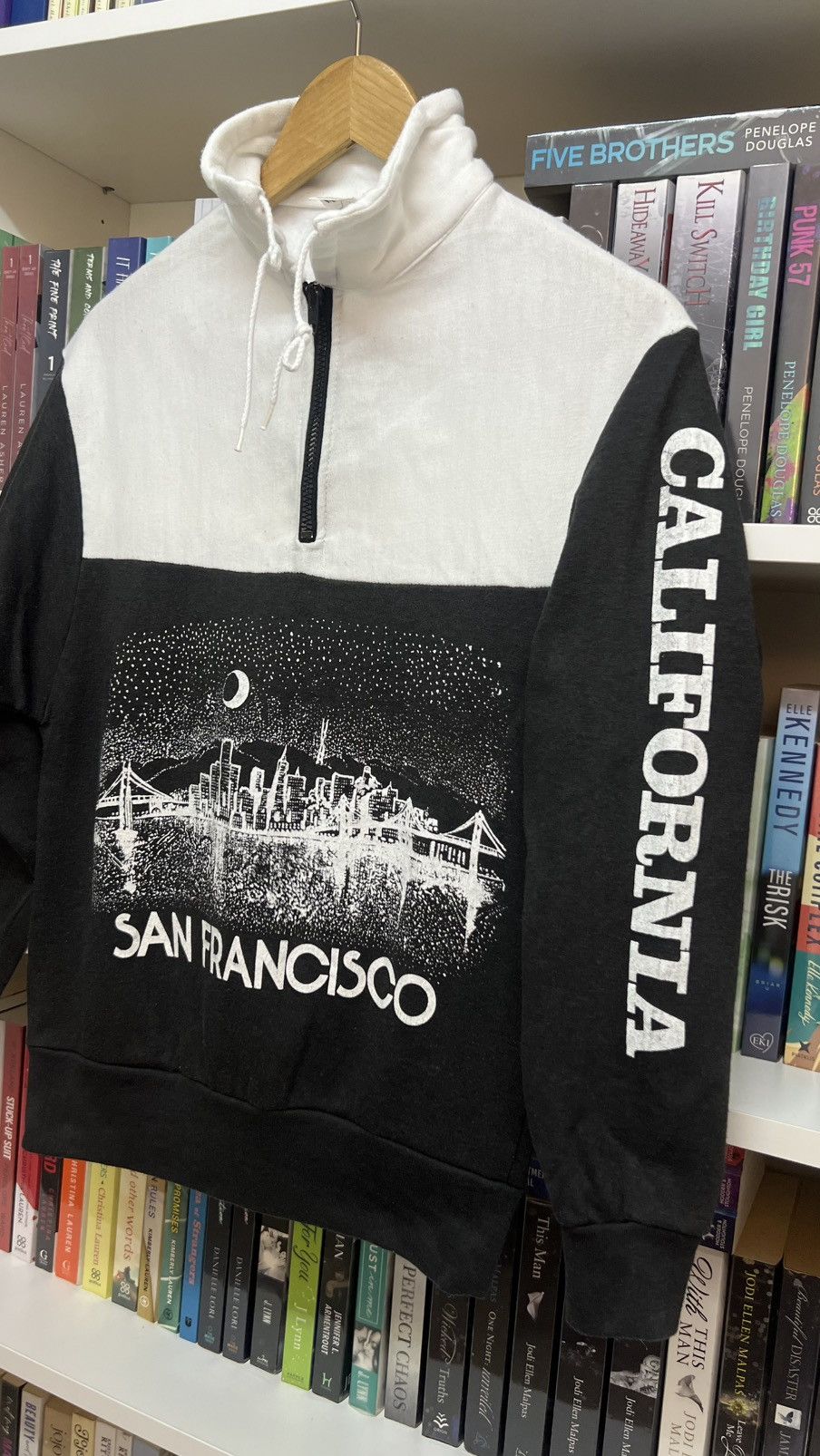 Vintage Vintage SAN FRANCISCO California Fleece Sweatshirt Size US S / EU 44-46 / 1 - 2 Thumbnail