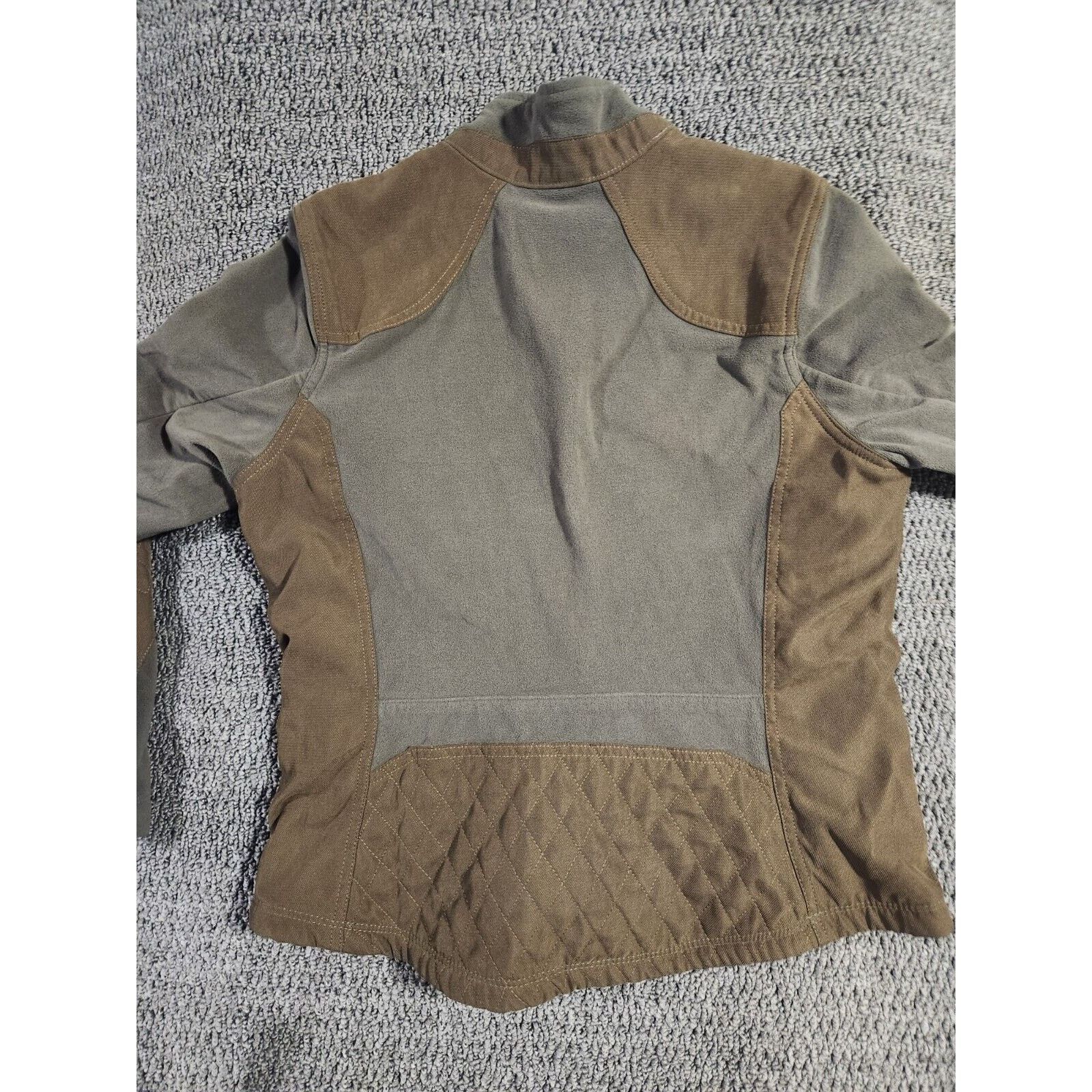 Eddie Bauer Eddie Bauer Fleece Jacket Brown Zip Women's Petite Large Size L / US 10 / IT 46 - 2 Thumbnail