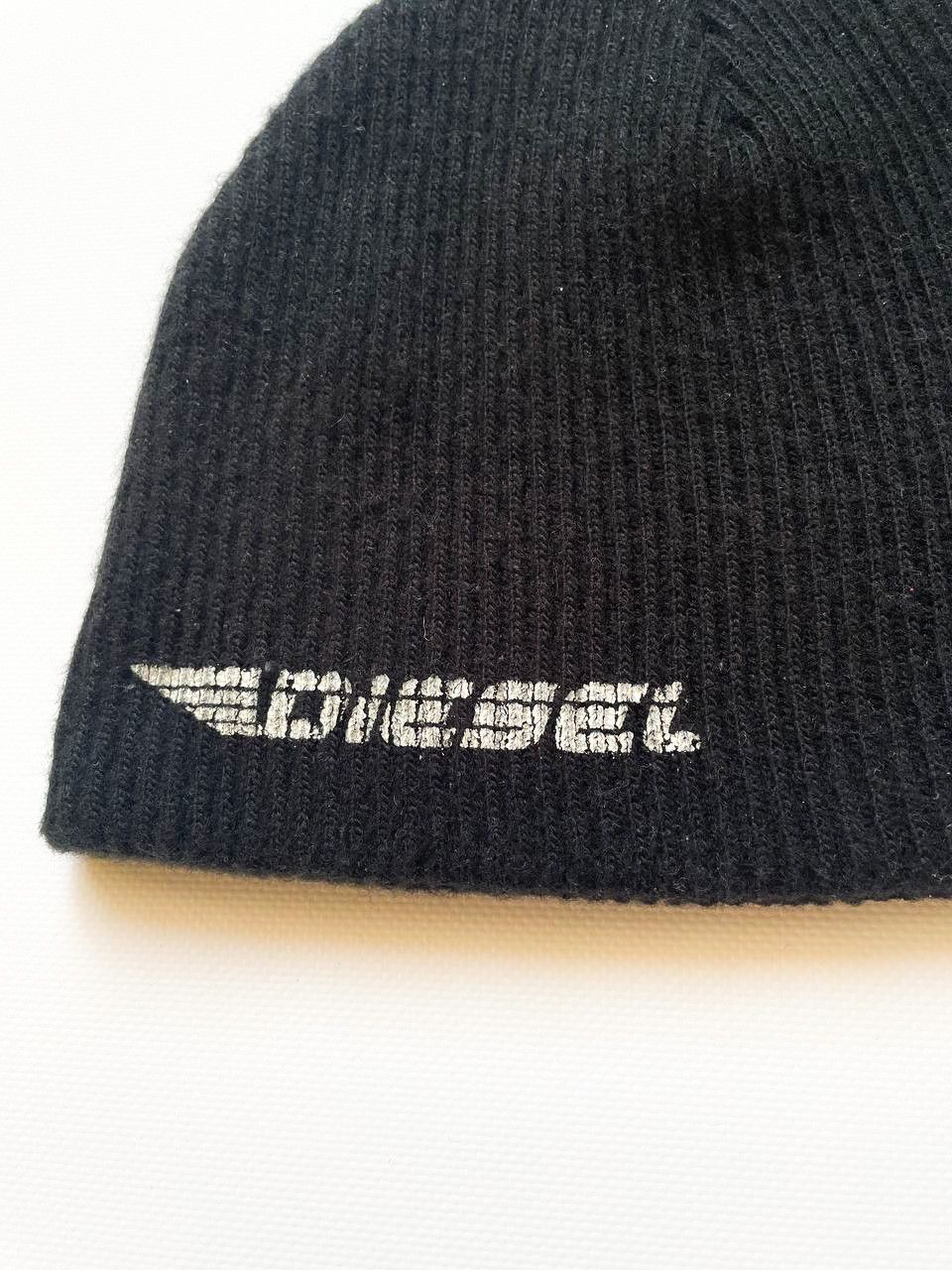 Diesel × Japanese Brand Vintage Diesel logo print winter hat y2k beanie Japanese Size ONE SIZE - 2 Thumbnail