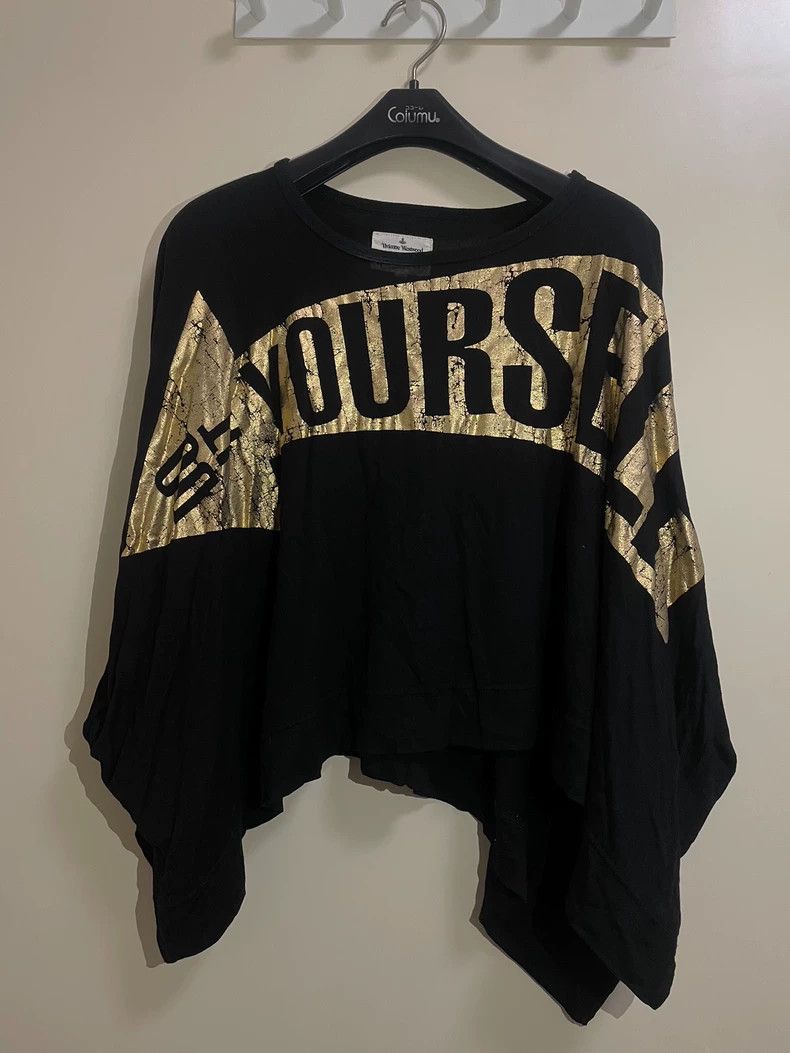 Vivienne Westwood Vivienne Westwood Bat sleeve top T-shirt Size XS / US 0-2 / IT 36-38 - 1 Thumbnail