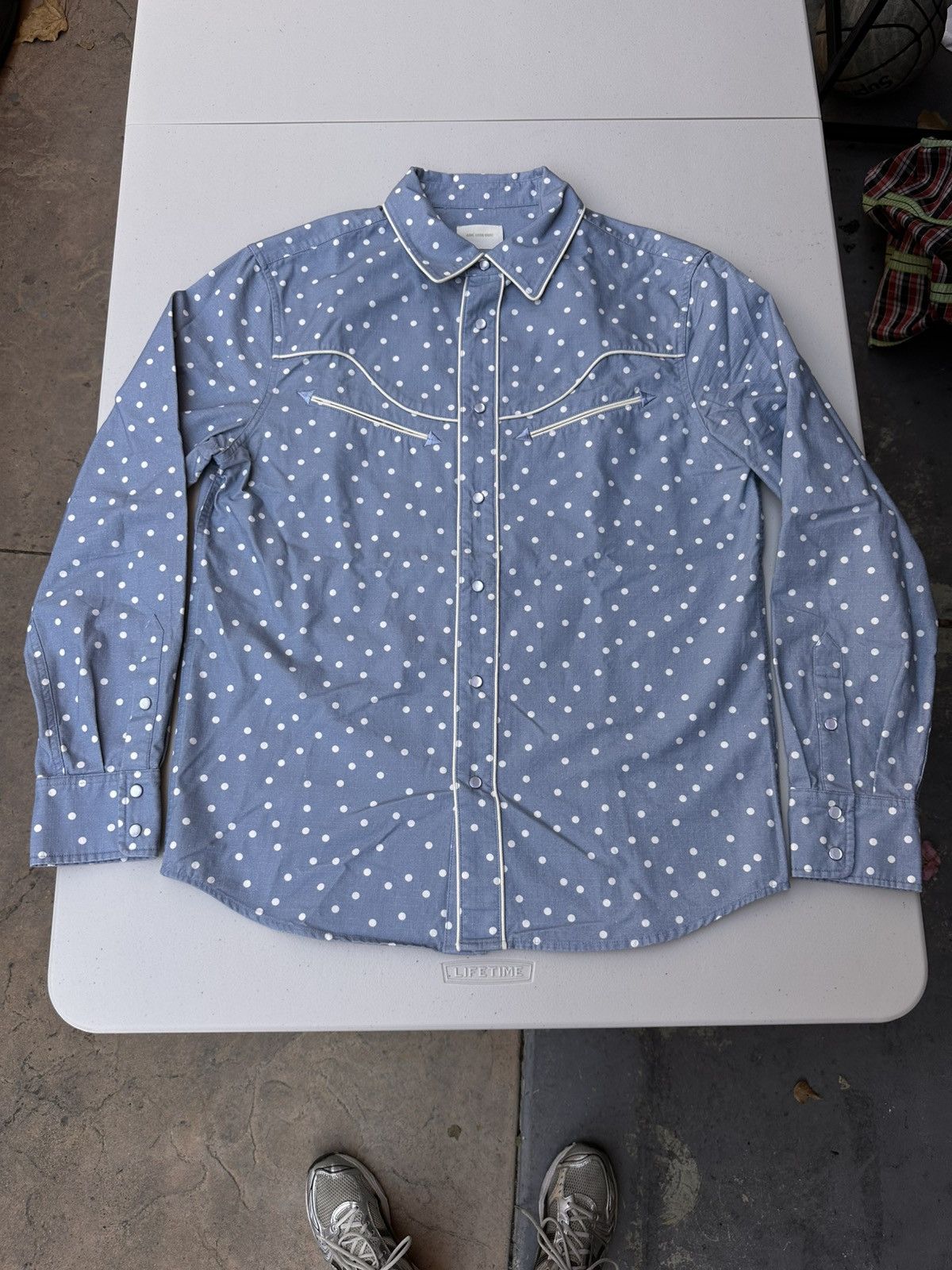 Aime Leon Dore Polka Dot Western Shirt