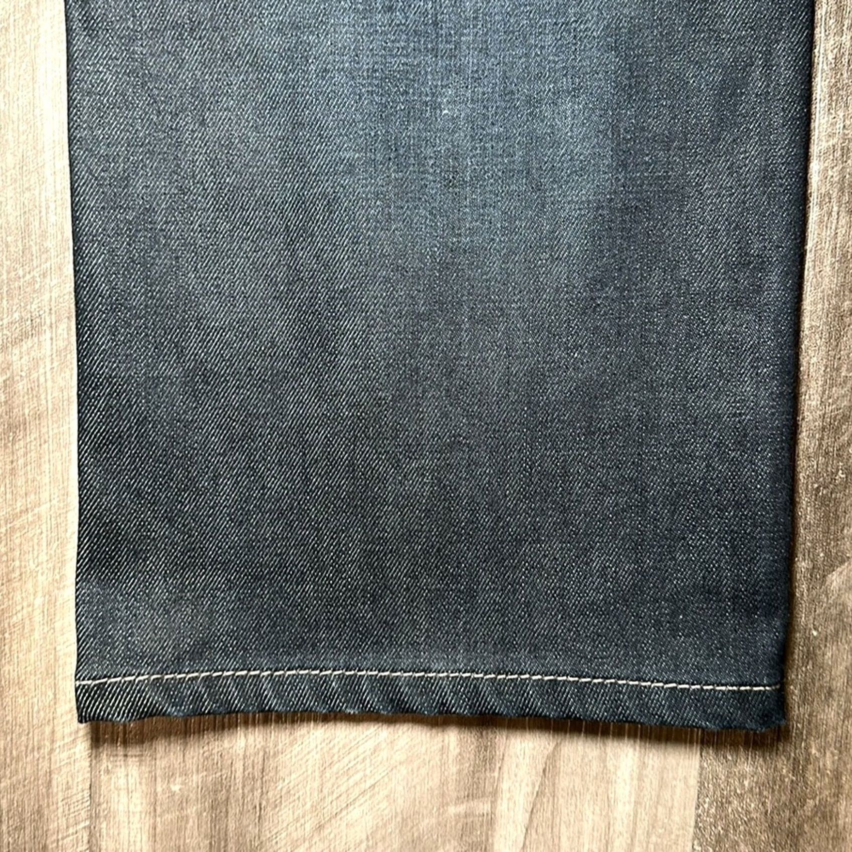 Vintage Hudson Jeans Straight Men 32 Blue Denim Jeans 28in Inseam Regular Size 32 Leather Elastane 2% (Preowned) Size US 32 / EU 48 - 4 Thumbnail