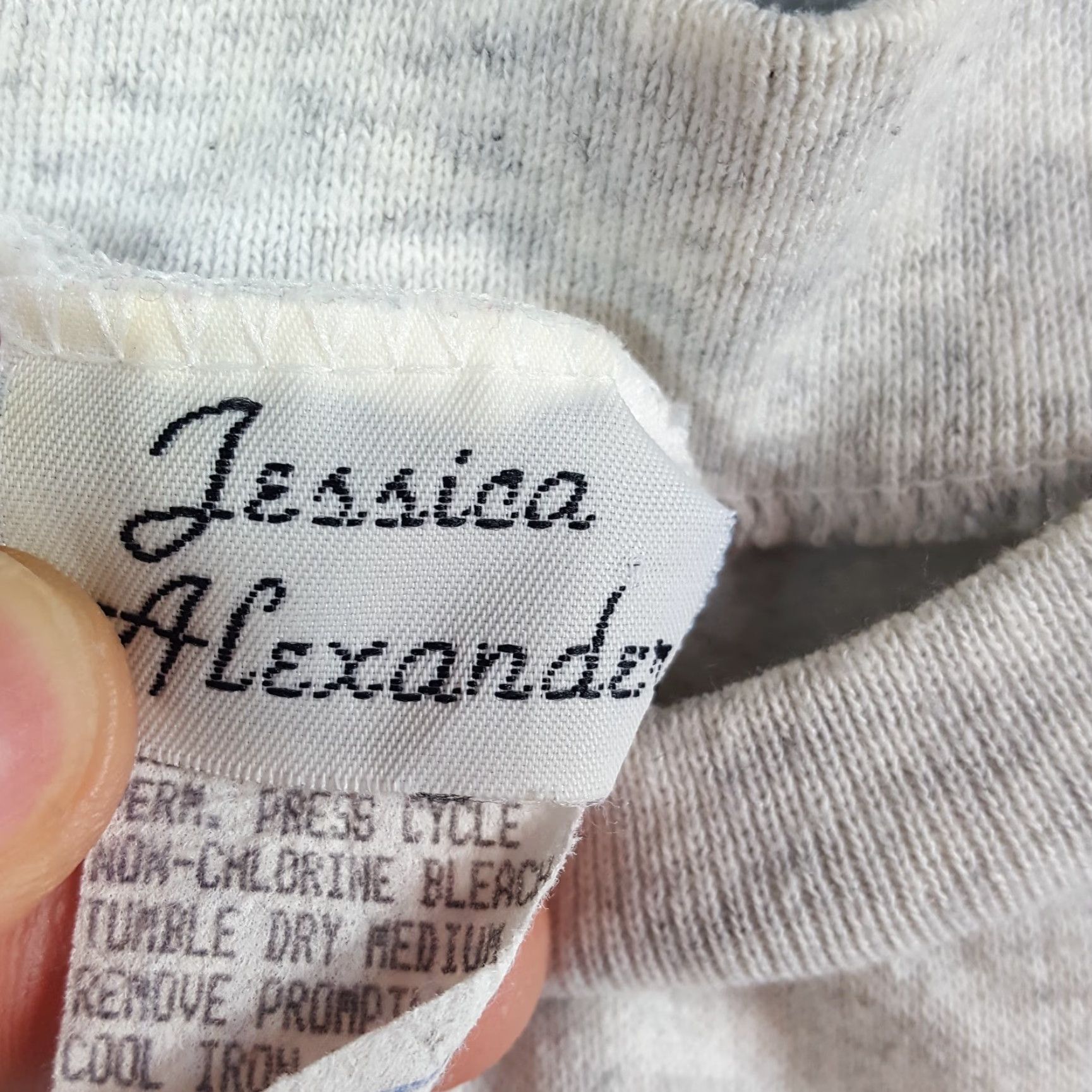 Vintage VINTAGE 80s Jessica Alexandra Women's T-Shirt Short Sleeve XL Gray Cartoon Pig Farm Retro Y2K Animals Farmhouse Size XL / US 12-14 / IT 48-50 - 6 Thumbnail