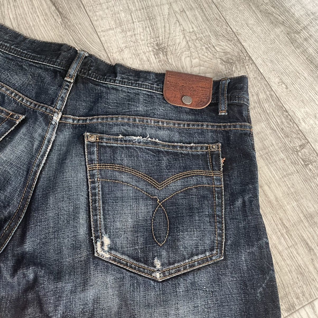 Dolce & Gabbana × Japanese Brand VINTAGE DOLCE GABBANA DENIM SHORTS JEANS JAPANESE Y2K RAP Size US 33 - 6 Thumbnail