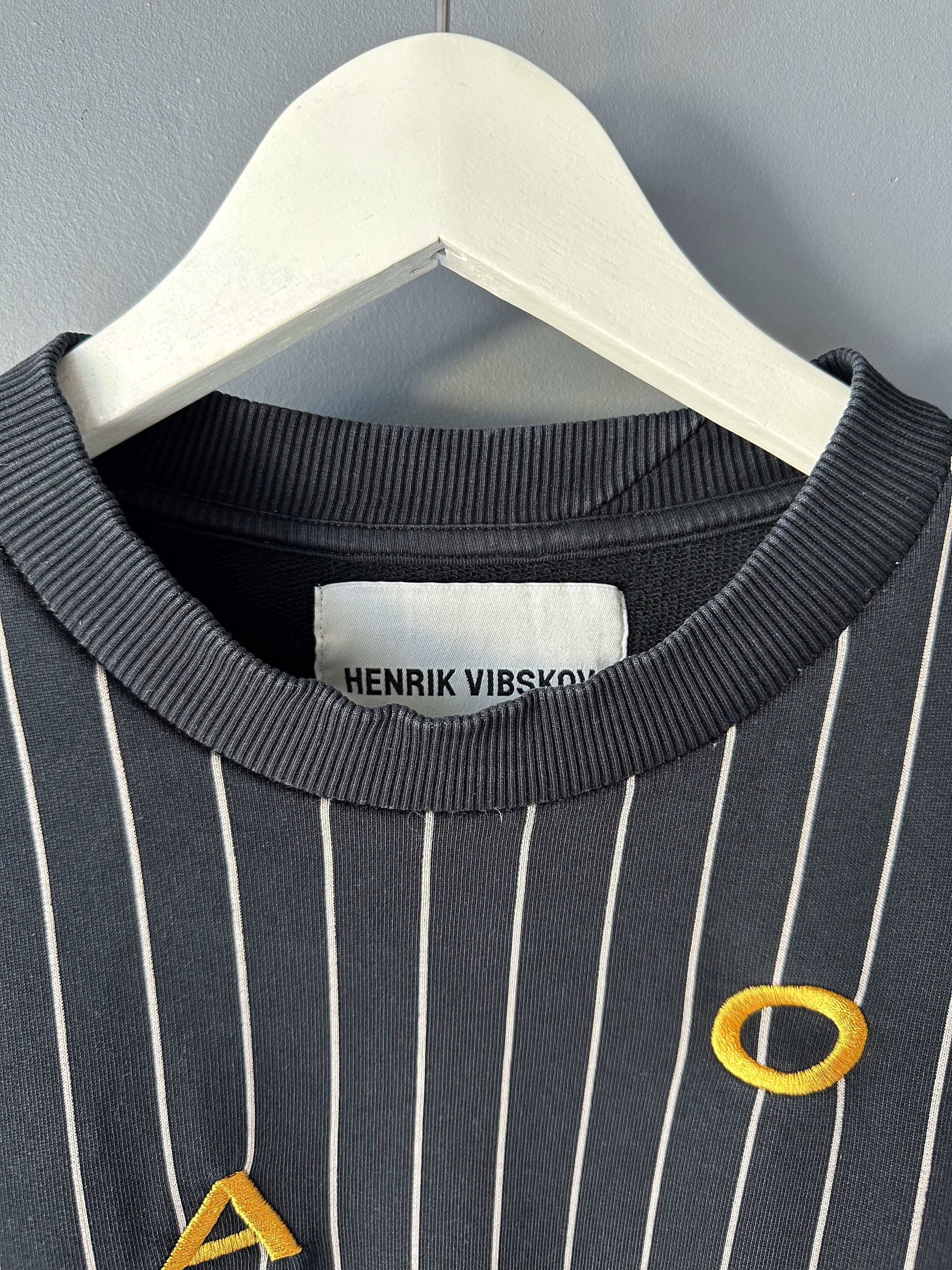 Henrik Vibskov Henrik Vibskov Crew Neck Sweatshirt Black Cotton Size US S / EU 44-46 / 1 - 3 Thumbnail
