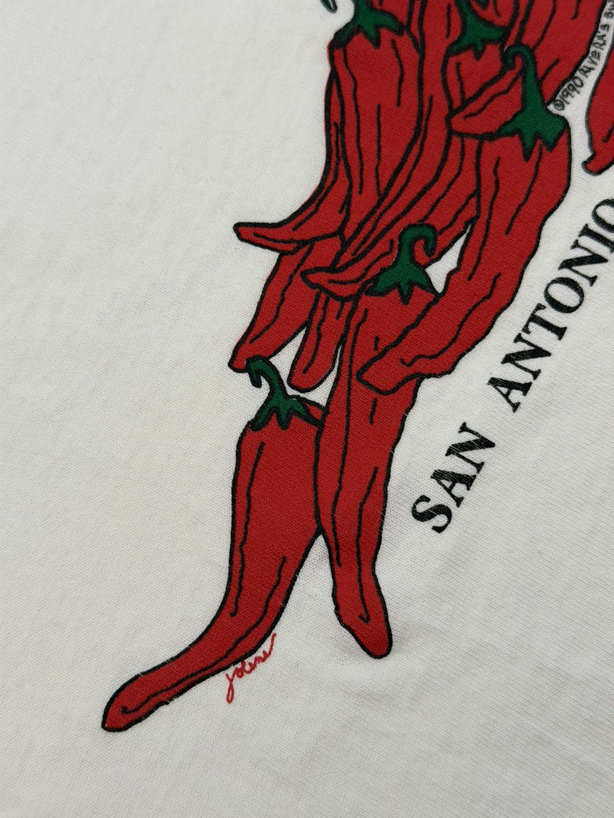 Vintage Vintage 90s San Antonio Cactus Chili Pepper Graphic Tee XL Size US XL / EU 56 / 4 - 8 Thumbnail