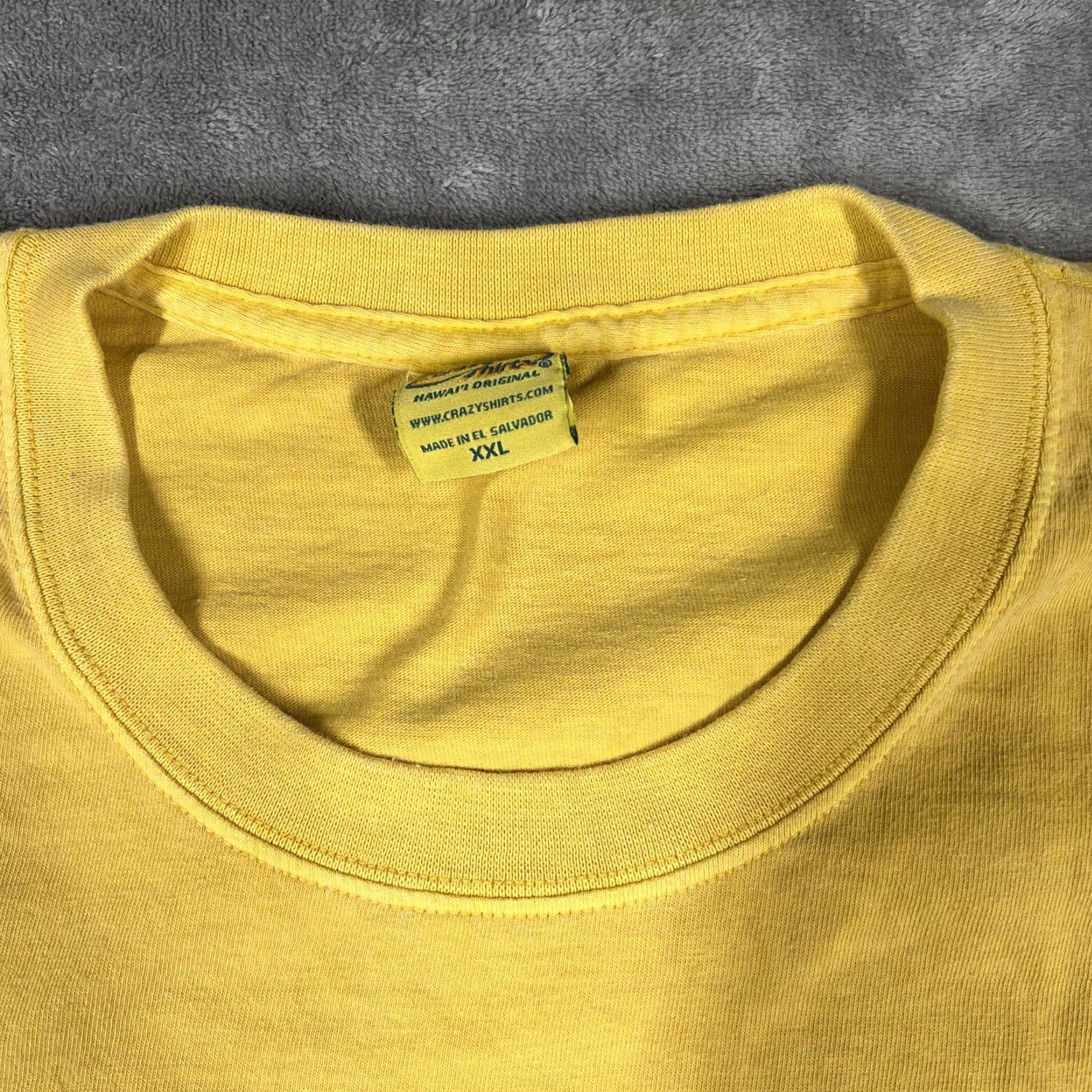 Vintage VINTAGE Crazy Shirts Adopt A Cat Meow Pineapple Dyed Yellow T-Shirt Men 2XL Yellow Cat Graphic Print Crew Neck Short Sleeve Cotton Summer EUC Size US XXL / EU 58 / 5 - 5 Thumbnail