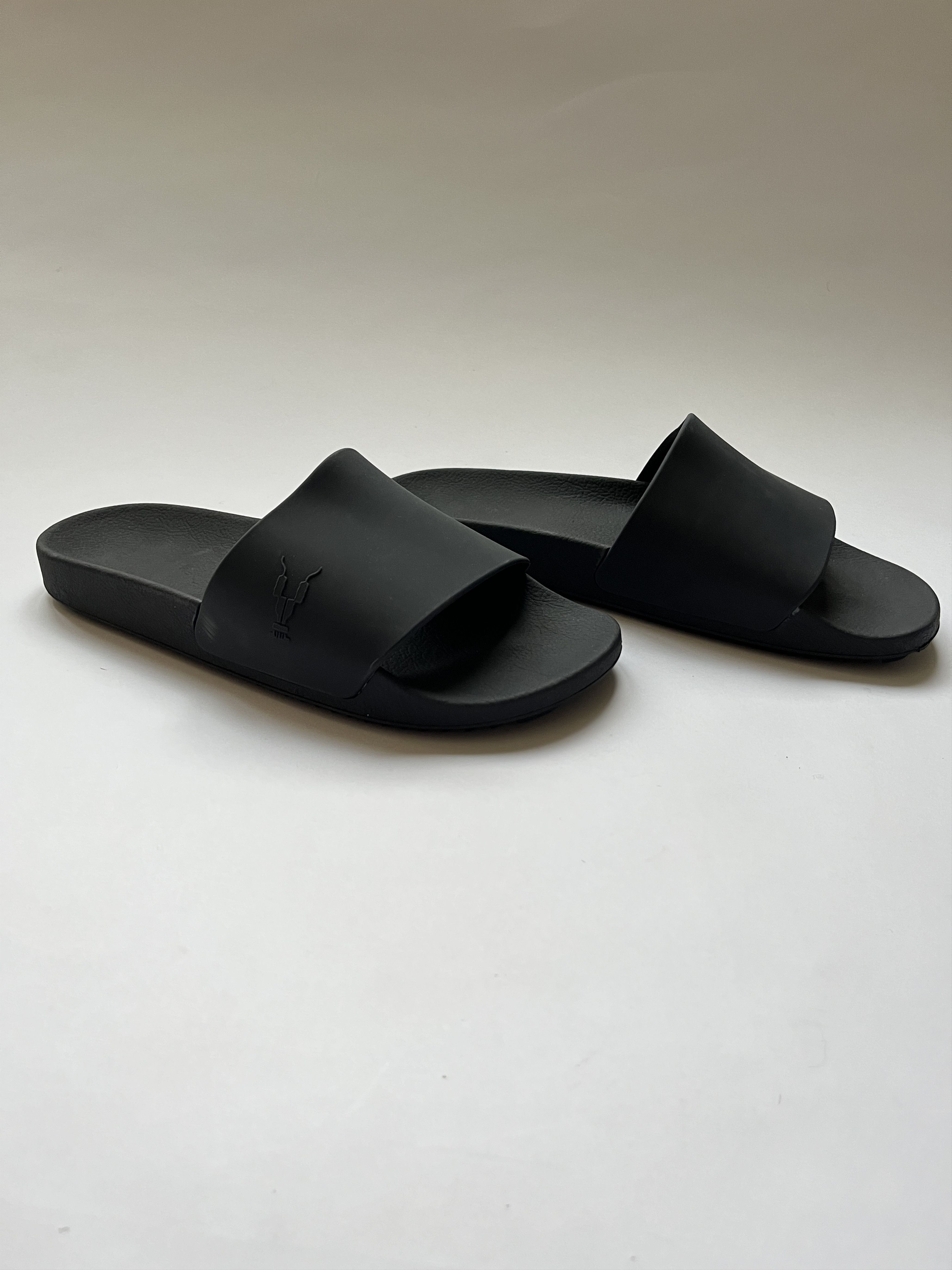 Rick Owens ⚡️QUICK SALE⚡️Rick Owens Drkshdw Black Shower Slides Size US 6 / EU 39 - 6 Thumbnail