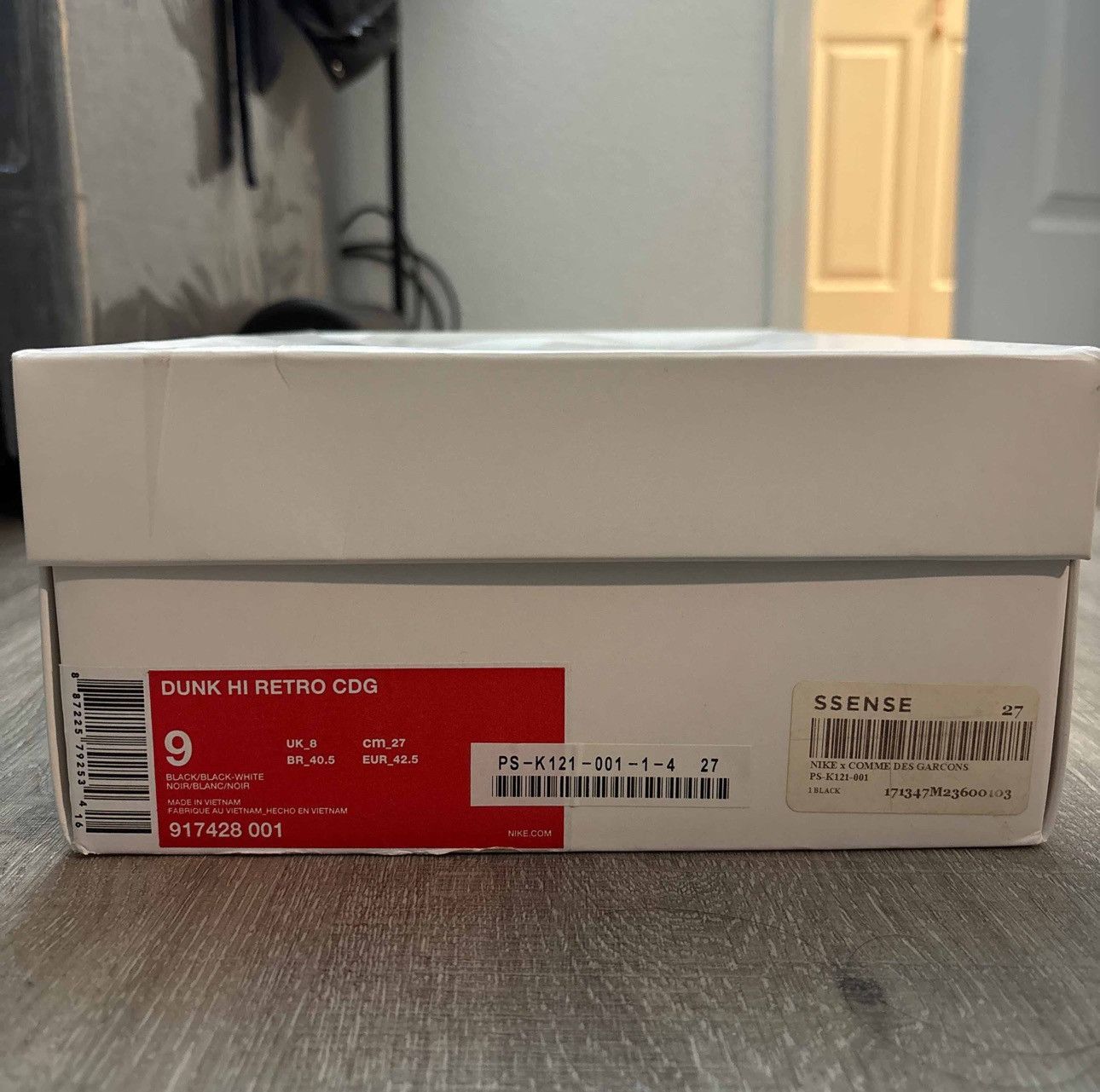 Comme des Garcons × Nike Comme des Garçons x Dunk High Retro 'Clear' Size US 9 / EU 42 - 7 Thumbnail
