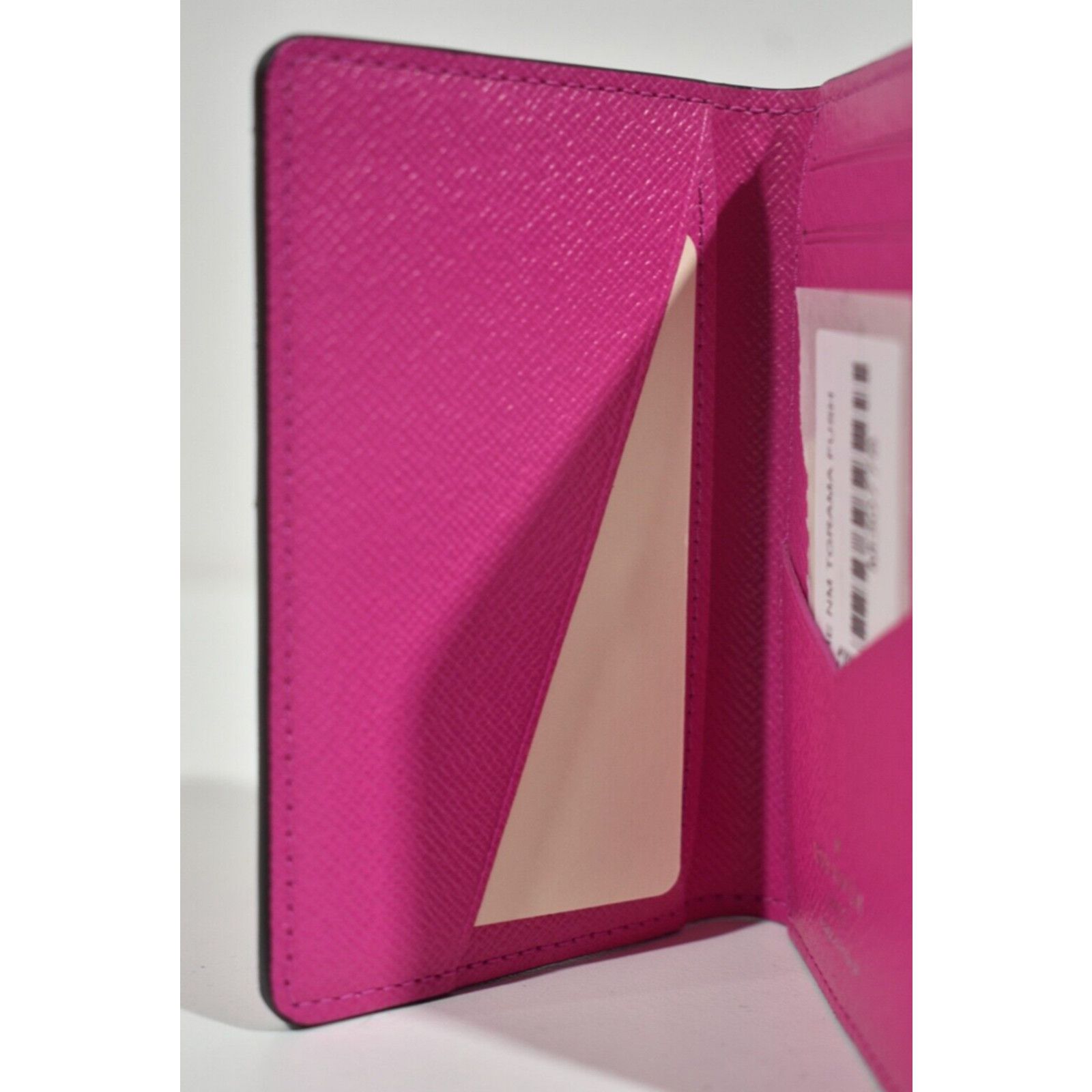 Louis Vuitton Louis Vuitton Pink Monogram Logo Pocket Organizer Wallet Size ONE SIZE - 12 Thumbnail