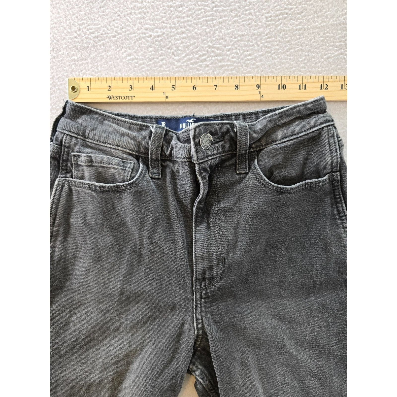 Hollister Hollister Mom Jeans Womens Size 1 Ultra High Rise Stretch Size 25" / US 0 / IT 36 - 7 Thumbnail