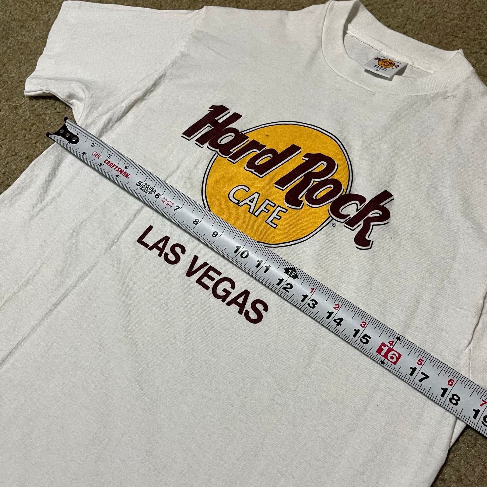 Hard Rock Cafe Vintage Hard Rock Cafe Las Vegas Singe Stitch T-Shirt Large Size US L / EU 52-54 / 3 - 5 Thumbnail