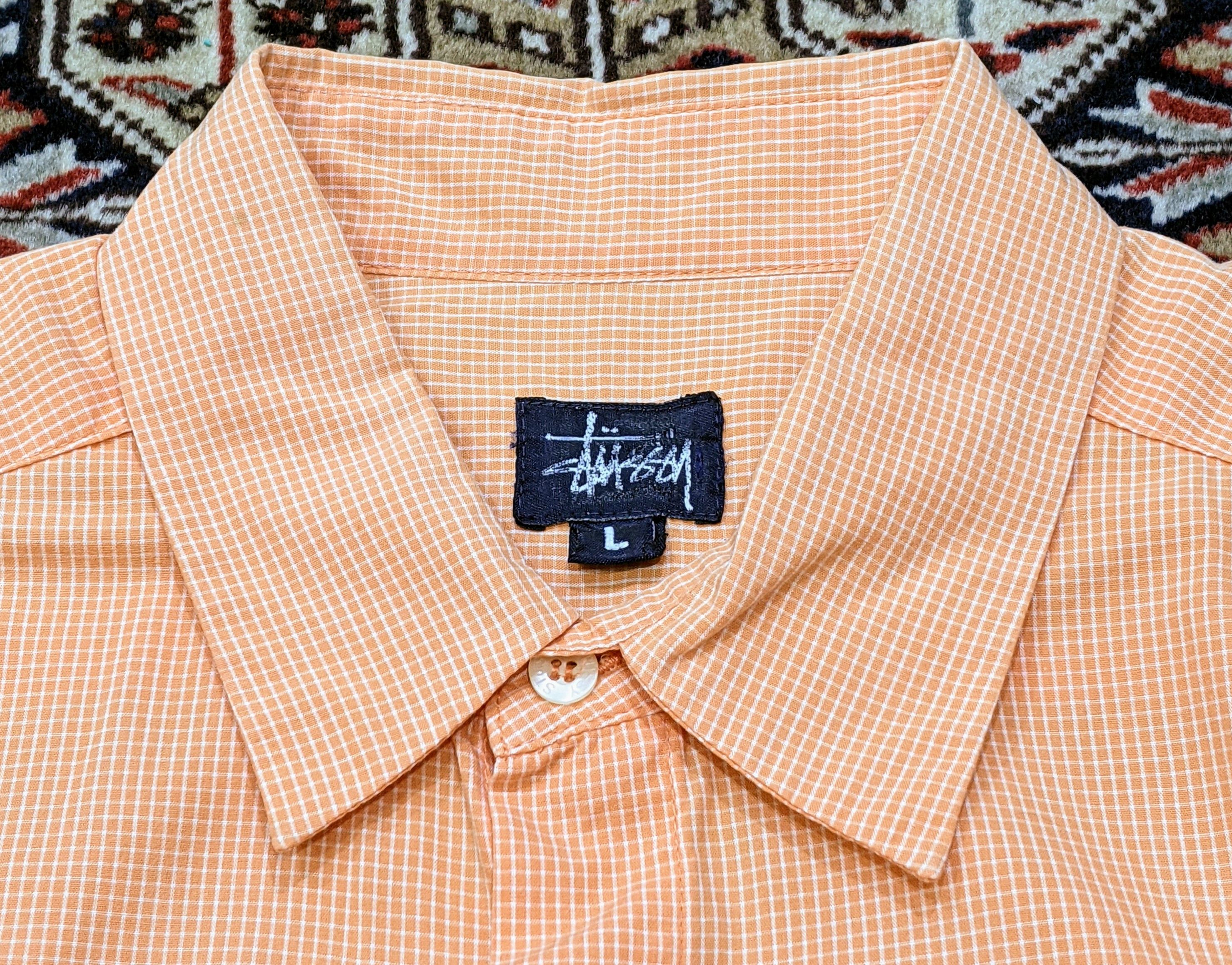 Stussy Stussy Made in USA Short Sleeve Shirt Men's L fits XL Size US L / EU 52-54 / 3 - 2 Thumbnail