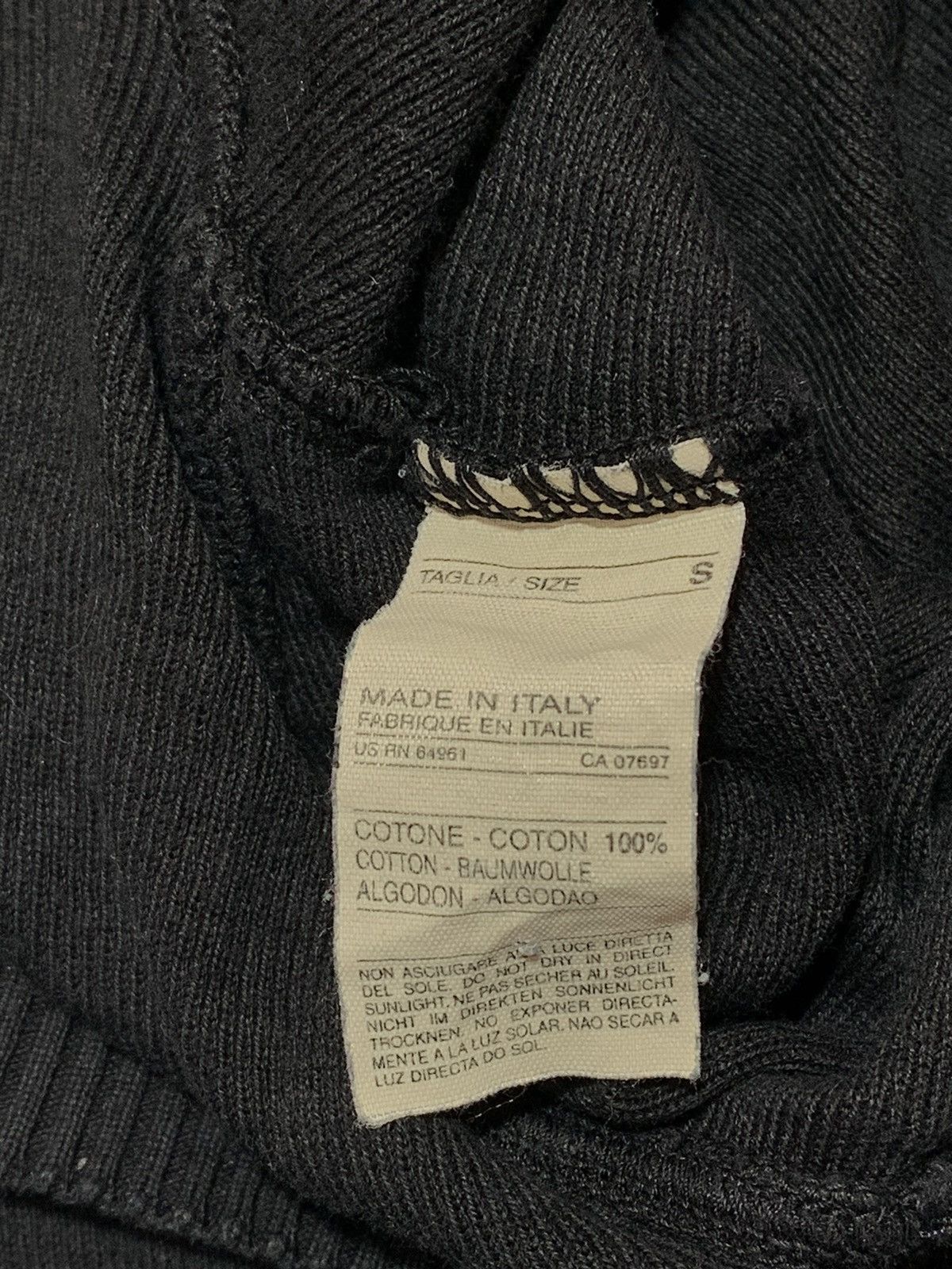 Vintage VintageY2K avant garde shortsleeved zip hoodie opium S Size S / US 4 / IT 40 - 6 Thumbnail