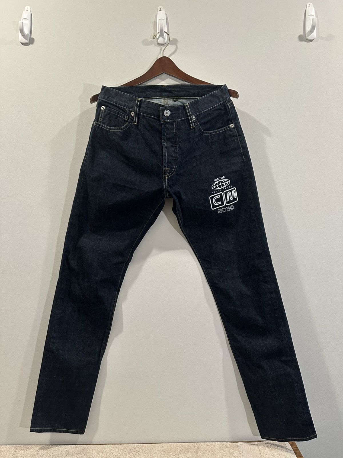Visitor on Earth Visitor on Earth Blue Indigo Jeans Size US 31 - 1 Thumbnail