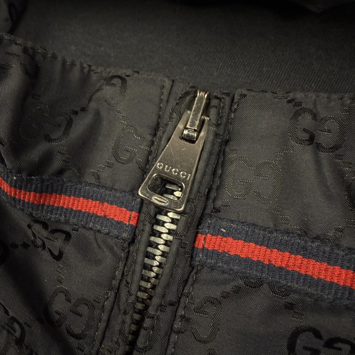 Gucci Gucci Monogram Nylon ‘Black’ Hooded Jacket Size US M / EU 48-50 / 2 - 3 Thumbnail