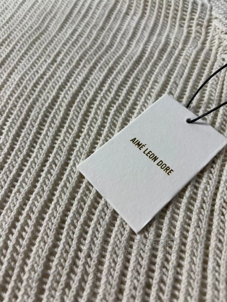 Aime Leon Dore Aime Leon Dore Polo Knit Open Collar Long Sleeve Size US M / EU 48-50 / 2 - 6 Thumbnail