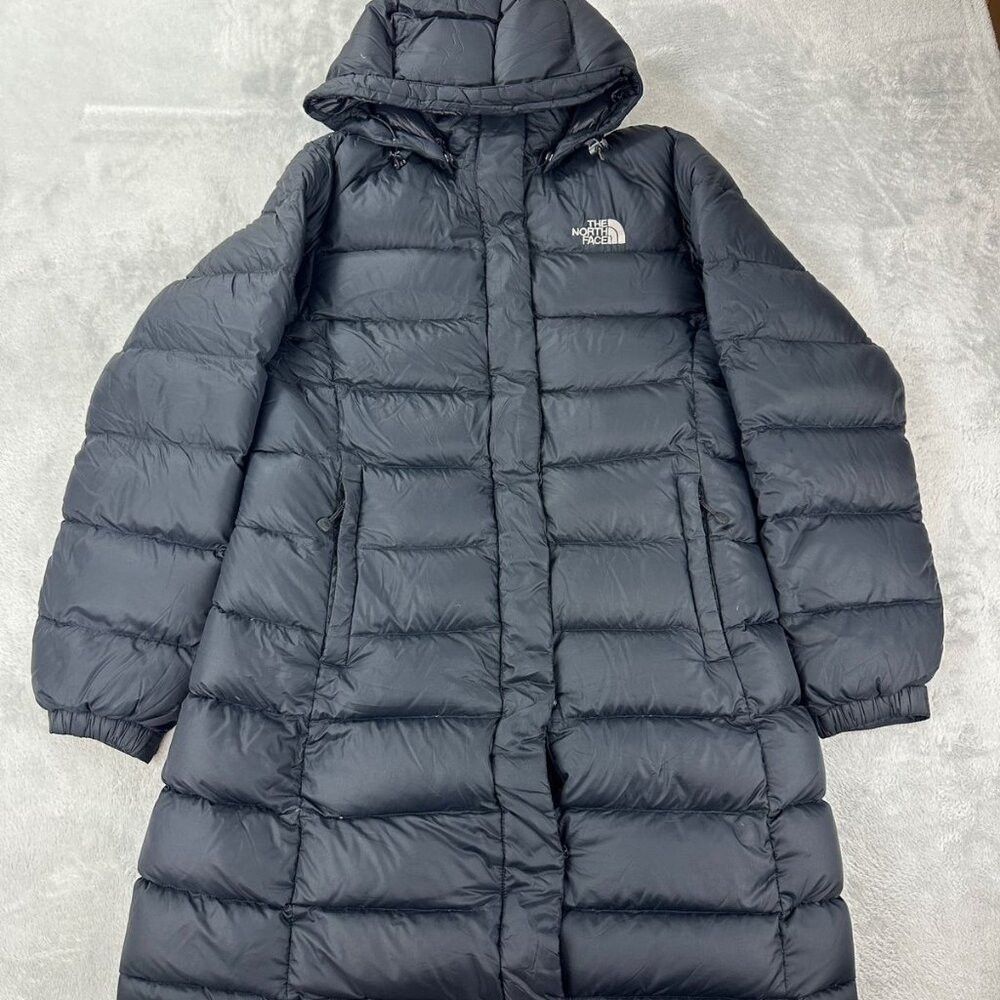 The North Face The North Face Black Puffer Long Jacket Women's Size L Size L / US 10 / IT 46 - 1 Thumbnail