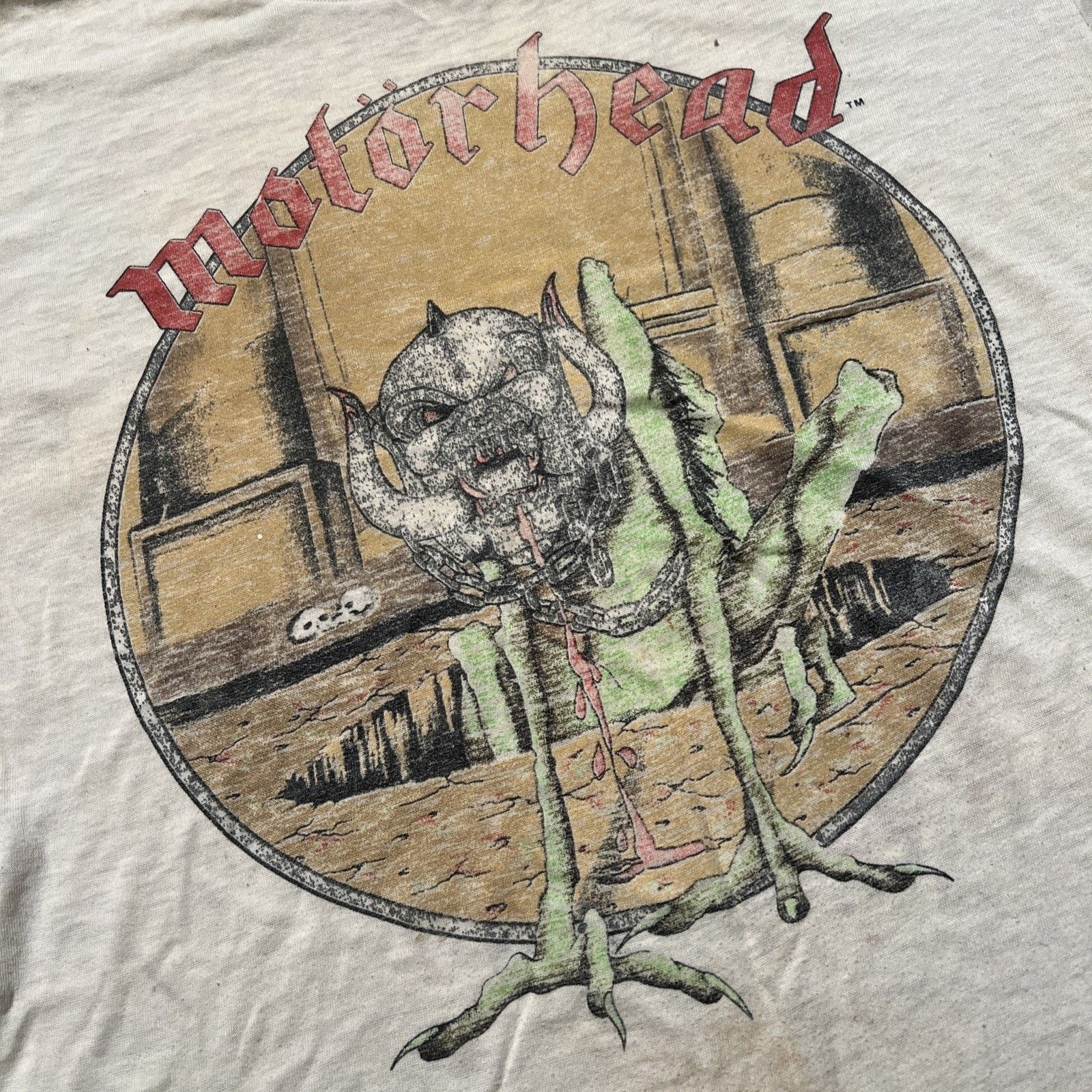 The Unbranded Brand Vintage Motorhead No Remorse Tour 84-85 T Shirt Band Lemmy Size US M / EU 48-50 / 2 - 9 Thumbnail