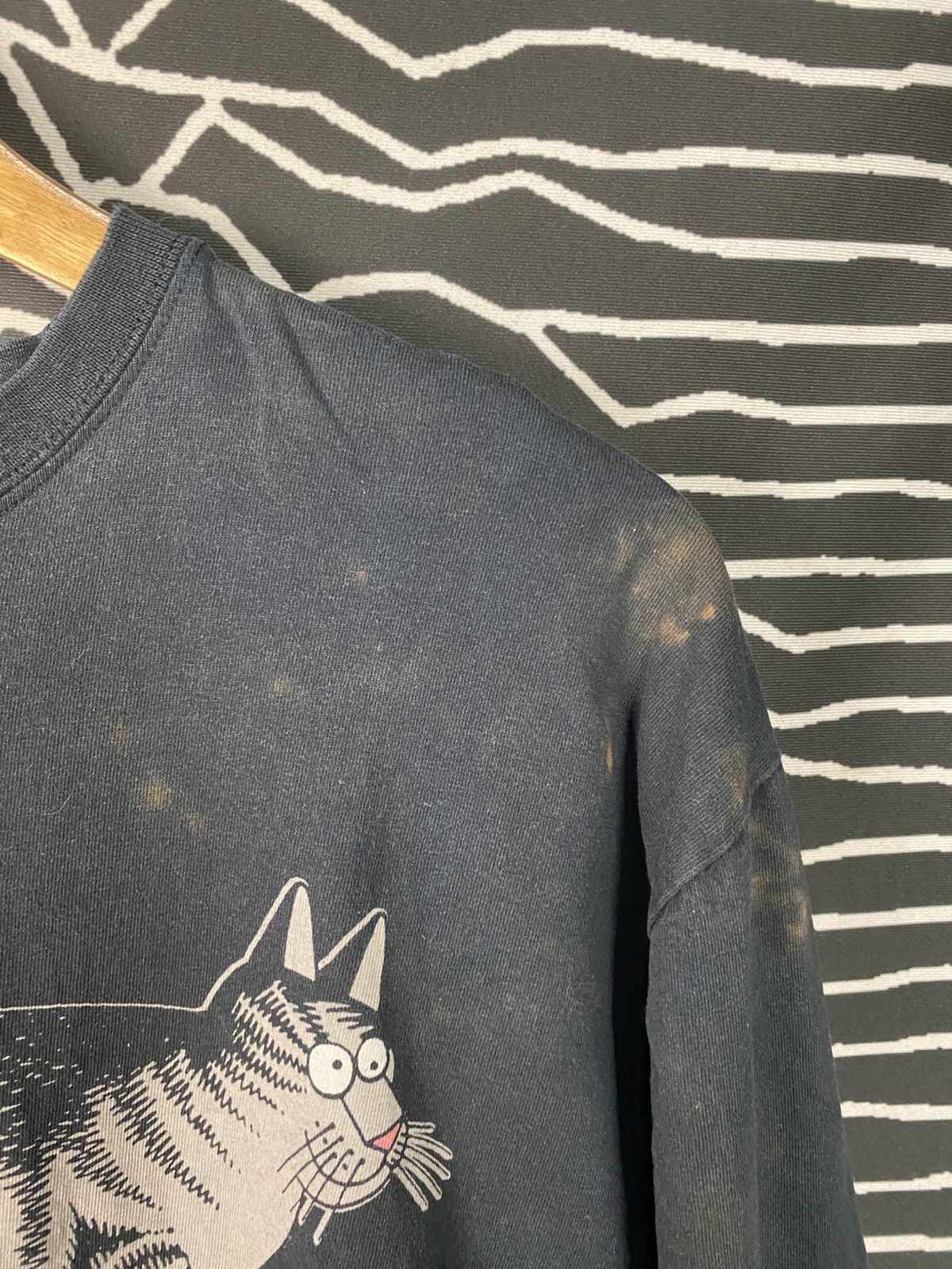 Vintage Distressed Vintage B. Kliban Cat In Boots Crazy Shirts L/S Size US M / EU 48-50 / 2 - 10 Thumbnail
