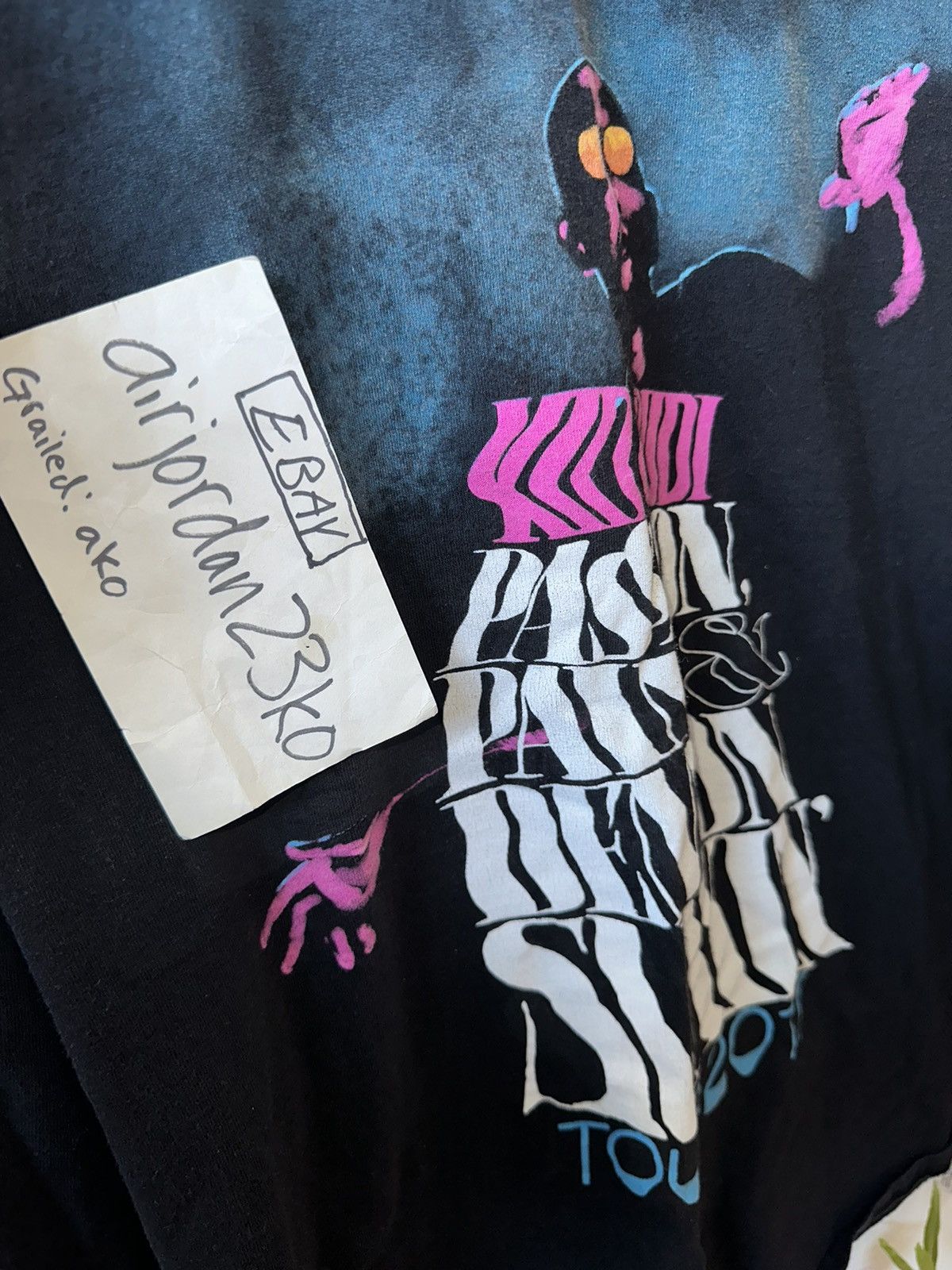 Kid Cudi Kid Cudi Virgil Abloh Passion Pain Demon Slayin 2017 Tour Size US L / EU 52-54 / 3 - 6 Thumbnail