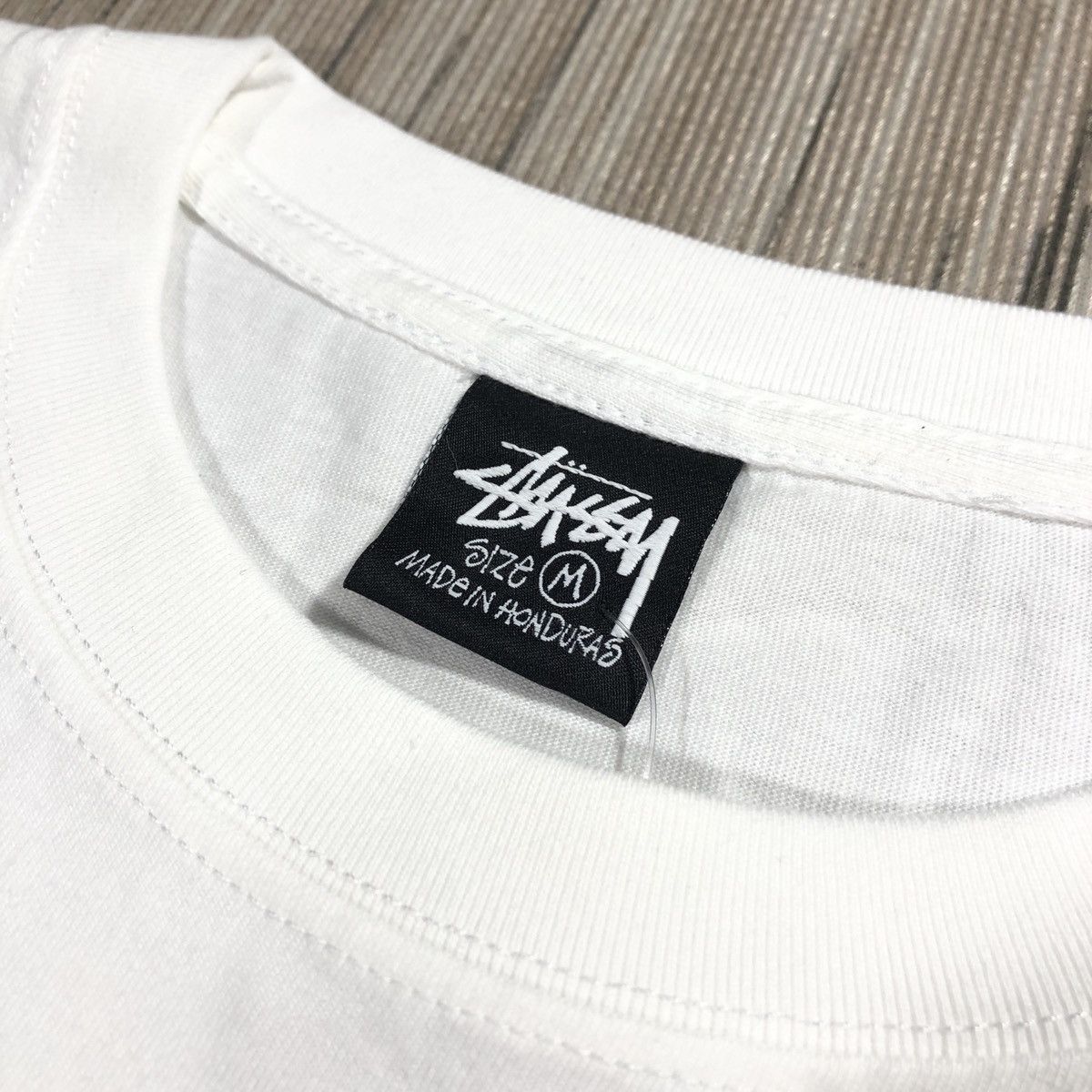 Stussy × Vintage Stussy Burning Stock Tee Size US M / EU 48-50 / 2 - 5 Thumbnail
