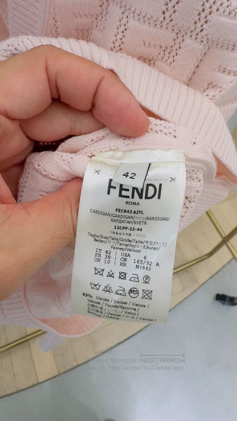 Fendi Fendi Cardigan Size S / US 4 / IT 40 - 4 Thumbnail