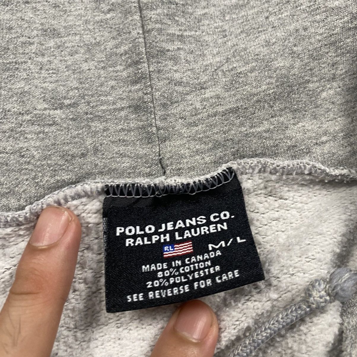 Ralph Lauren Vintage y2k Polo Jeans Company Distressed Pullover Size US L / EU 52-54 / 3 - 6 Thumbnail