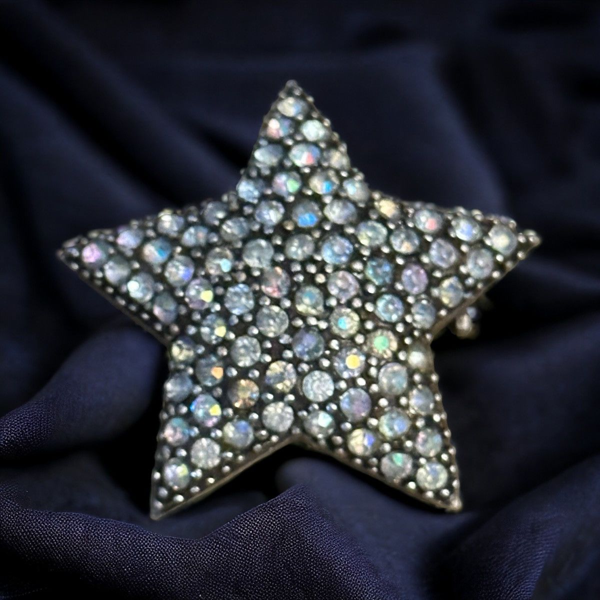 Vintage Vintage Aurora Borealis rhinestone star brooch Size ONE SIZE - 1 Thumbnail