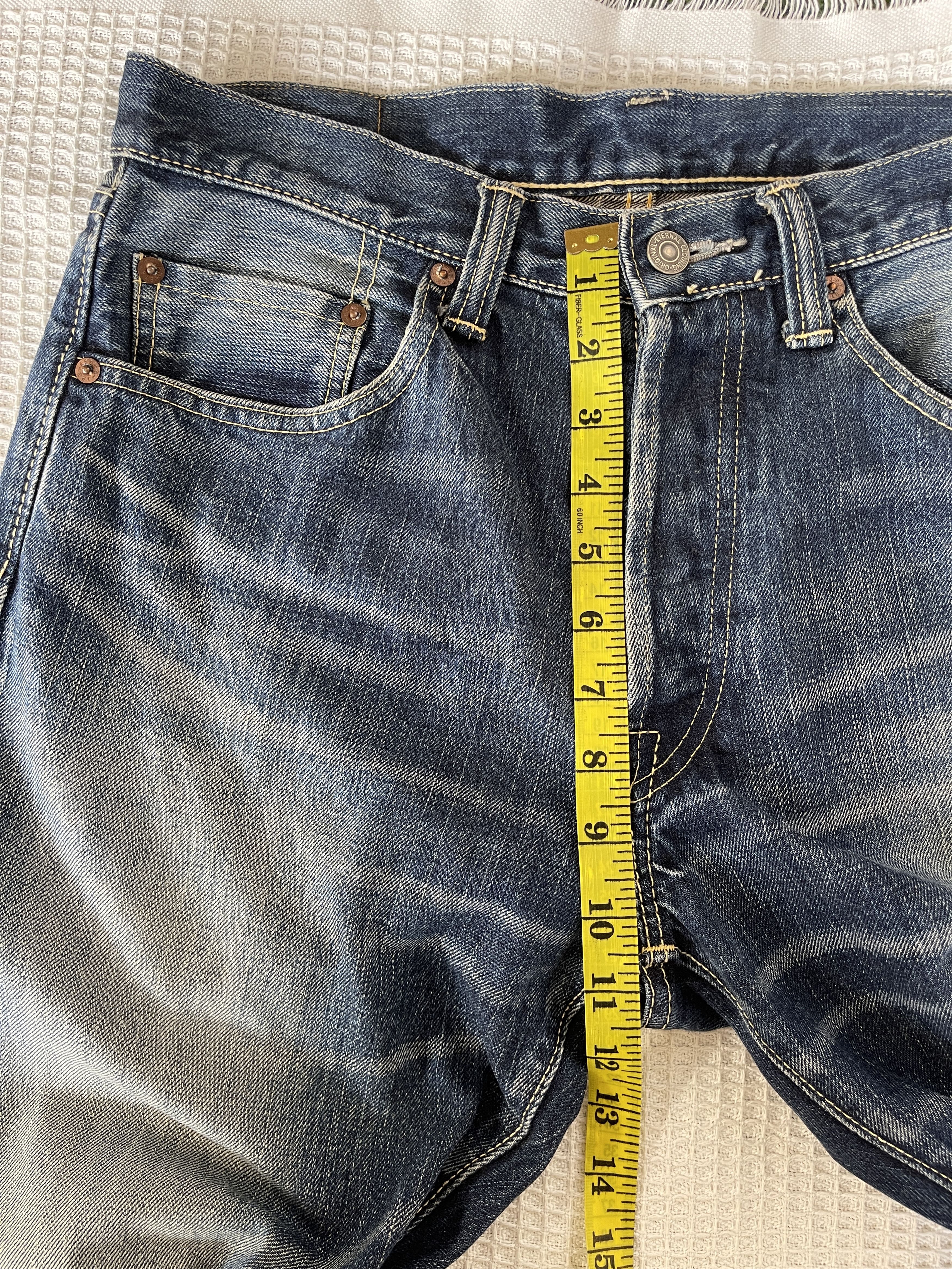 Kapital Vintage’90s🔥ETERNAL By Kapital🔥Distressed Selvedge Denim Size US 32 / EU 48 - 5 Thumbnail