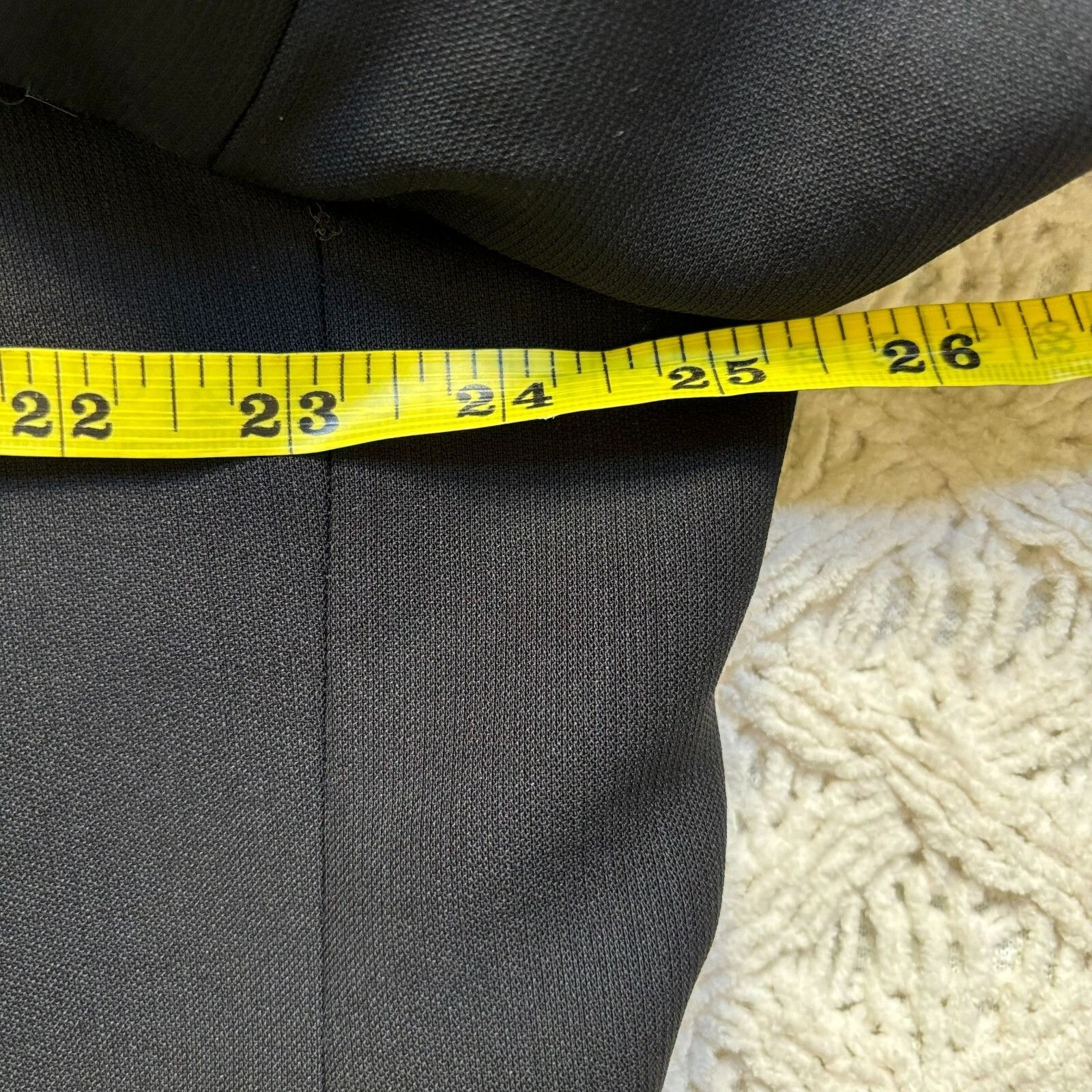 Jack Victor Jack Victor Sport Coat Pure Virgin Wool Black Blazer Suit Ja Size 50R - 9 Thumbnail