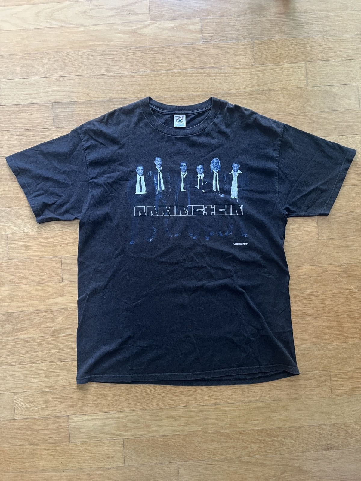 Band Tees 1998 Rammstein t-shirt xl Size US XL / EU 56 / 4 - 1 Thumbnail