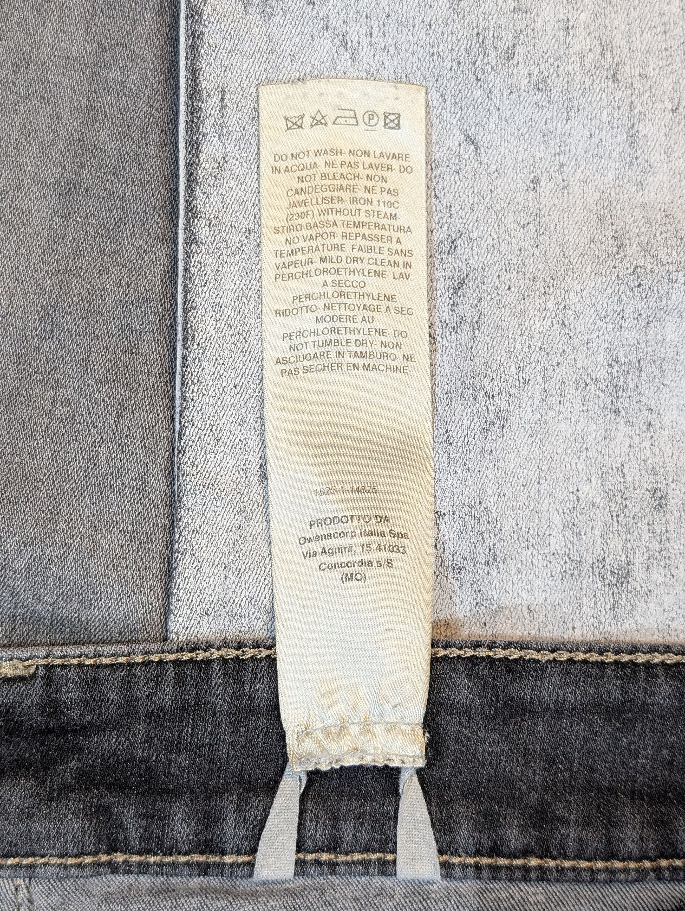 Rick Owens Rick Owens SS20 Tecuatl SAMPLE Coated Tyrone Collage Jeans Size US 31 - 6 Thumbnail