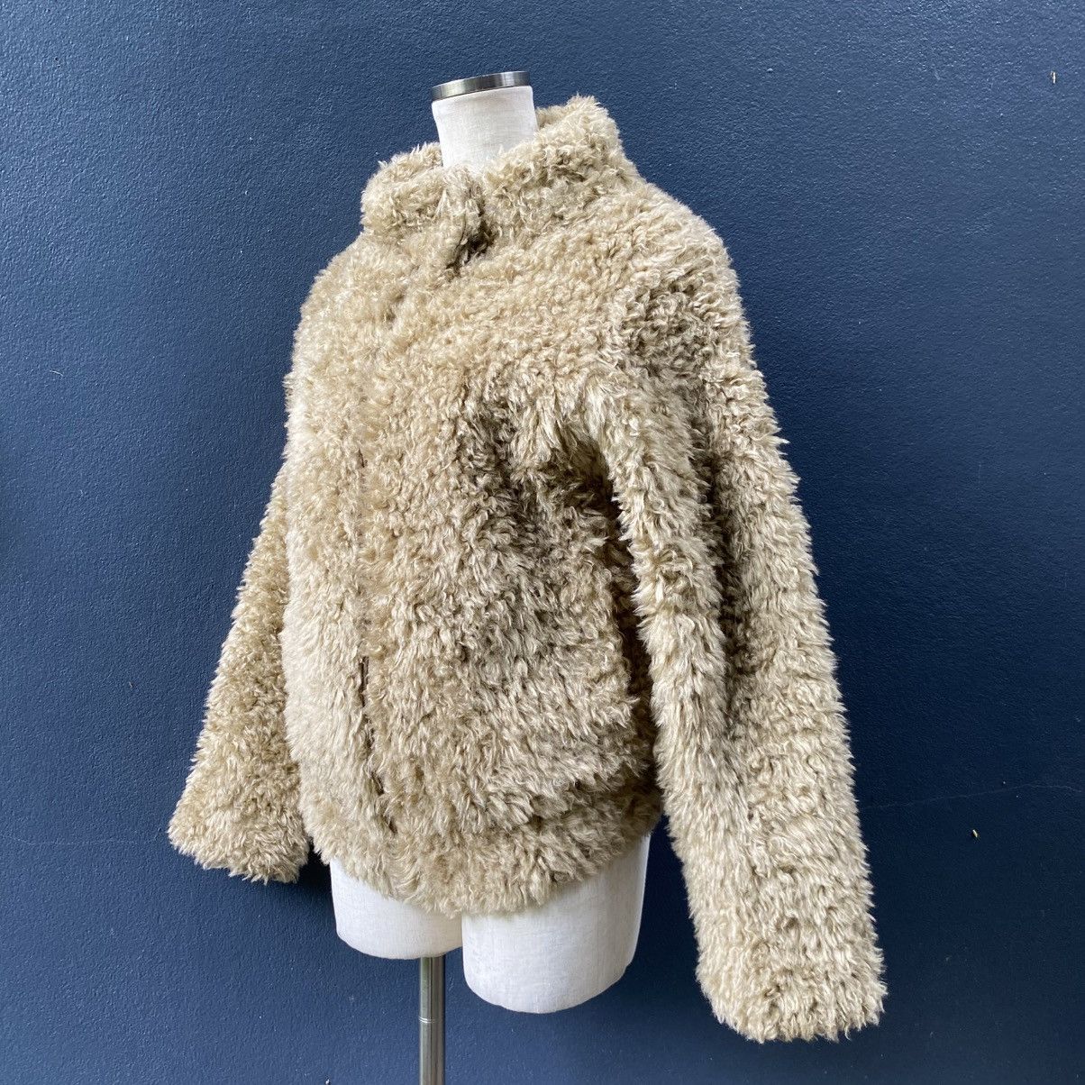 Tsumori Chisato Tsumori Chisato Camel Faux Fur Zip Jacket Size XS / US 0-2 / IT 36-38 - 3 Thumbnail