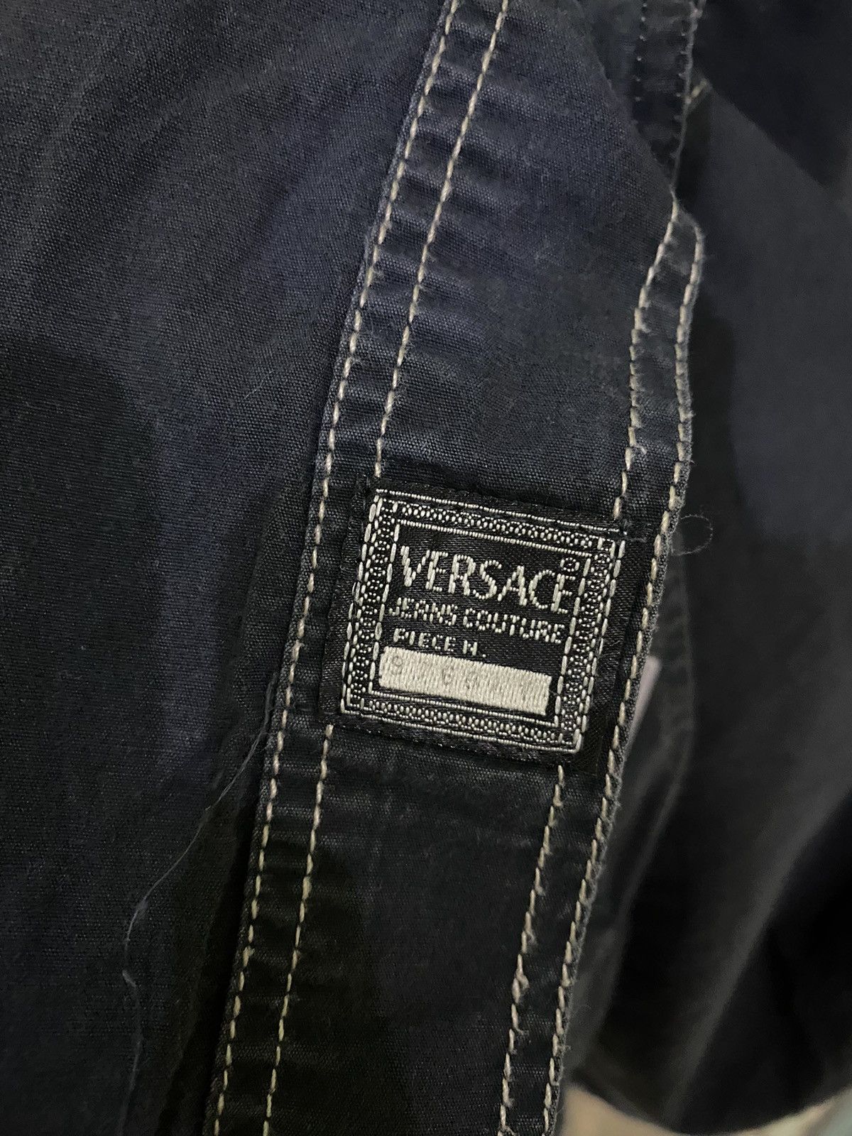 Versace × Vintage Vintage Versace Jeans Couture Sun Faded Button Up Shirt Size US L / EU 52-54 / 3 - 5 Thumbnail