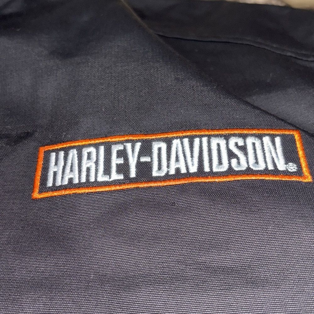 Harley Davidson Harley Davidson Jacket Large Bomber style Nylon Black Size US L / EU 52-54 / 3 - 8 Thumbnail